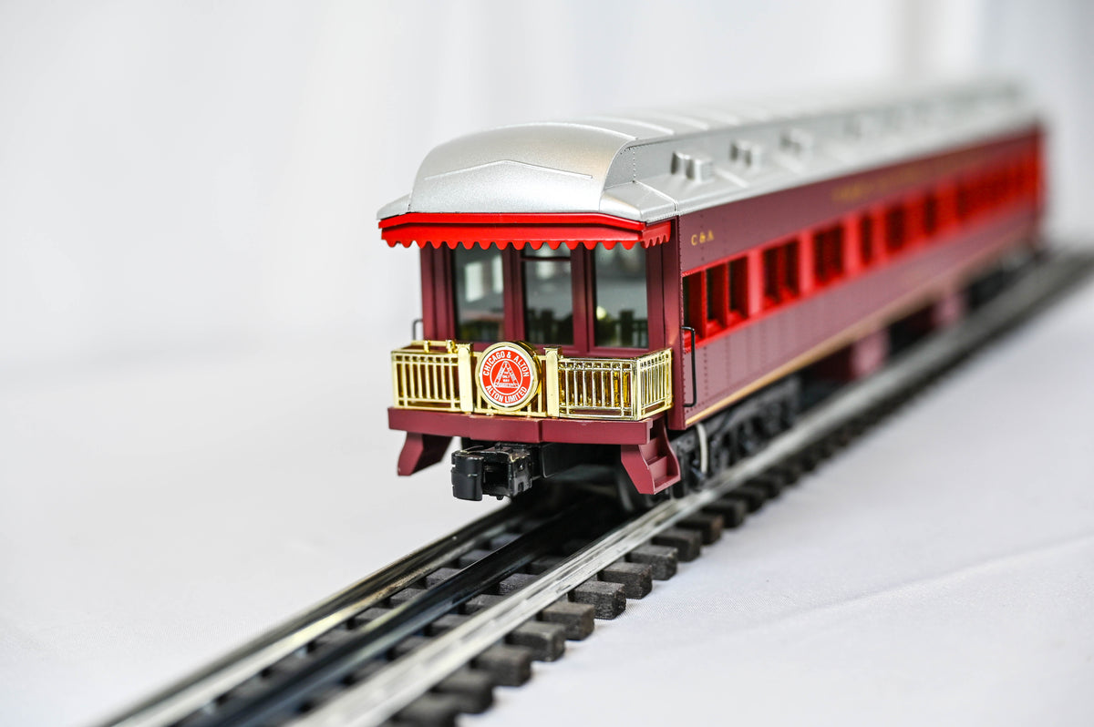 Lionel Chicago & Alton Limited Steam Passenger Set + 2 Pk Passengers cars | O Scale | 6-31704