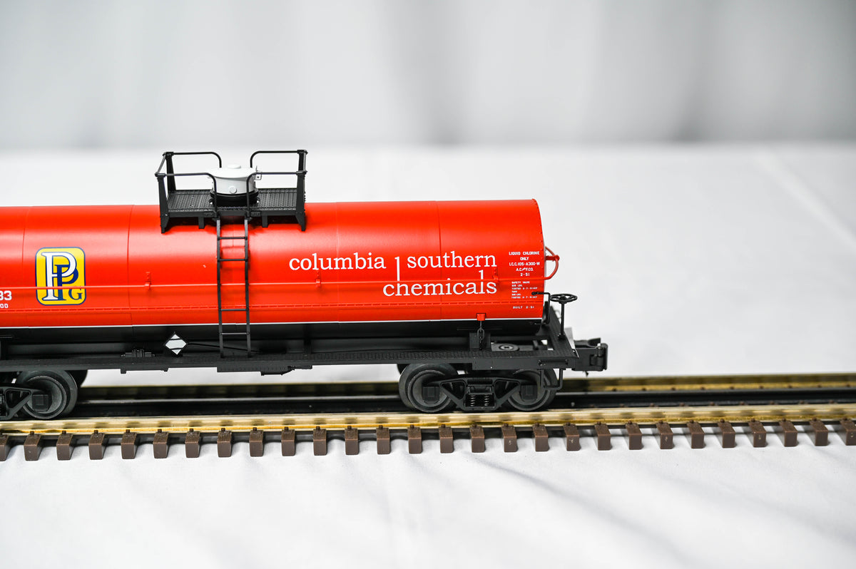 Atlas O Master PPG Columbia Southern (GATX) 11,000 Gallon Tank Car | 3-Rail | O Scale