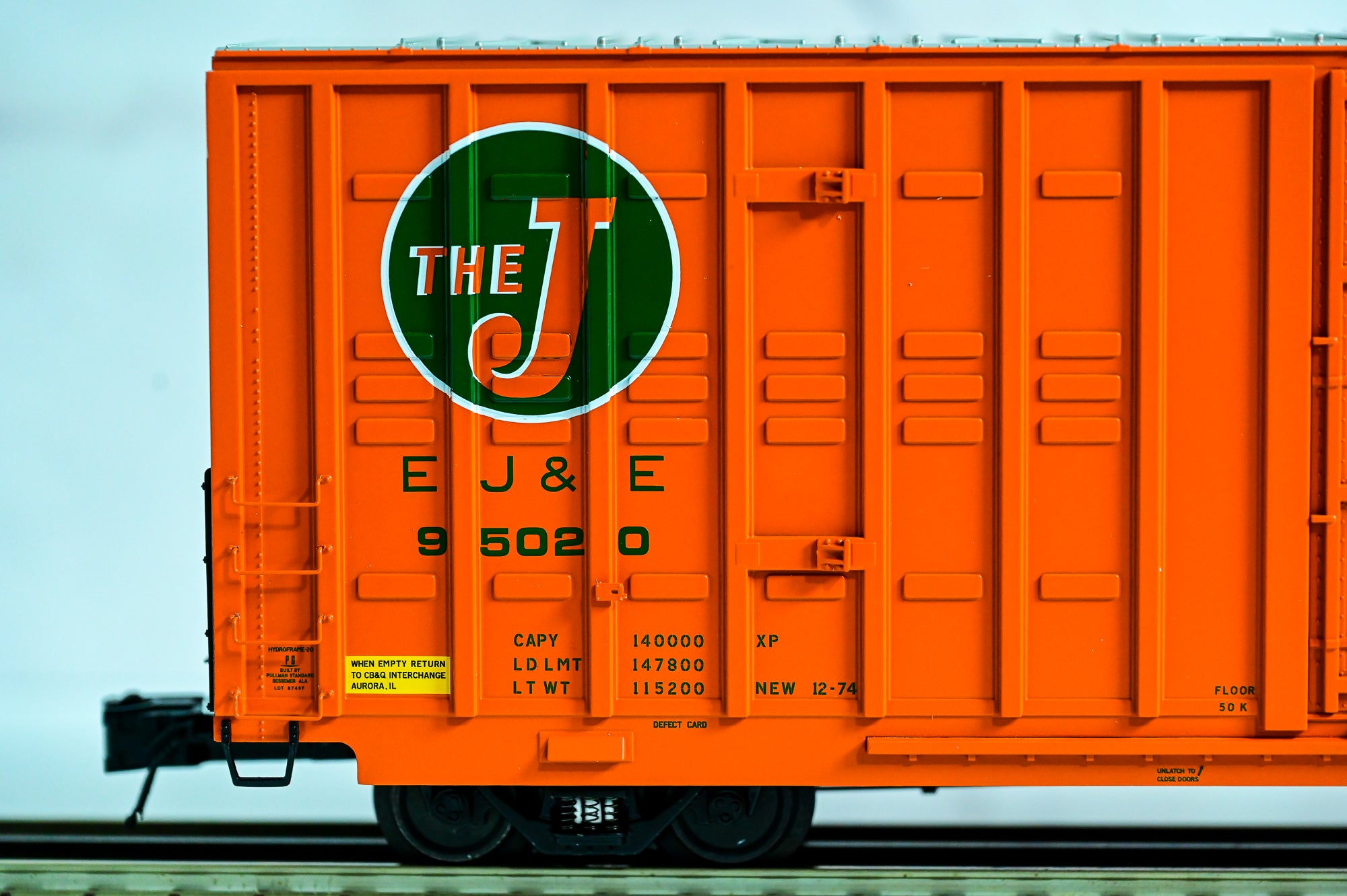Atlas Elgin Joliet & Eastern Berwick 60β Hy-Cube Box Car #95020 | Premier | O Scale