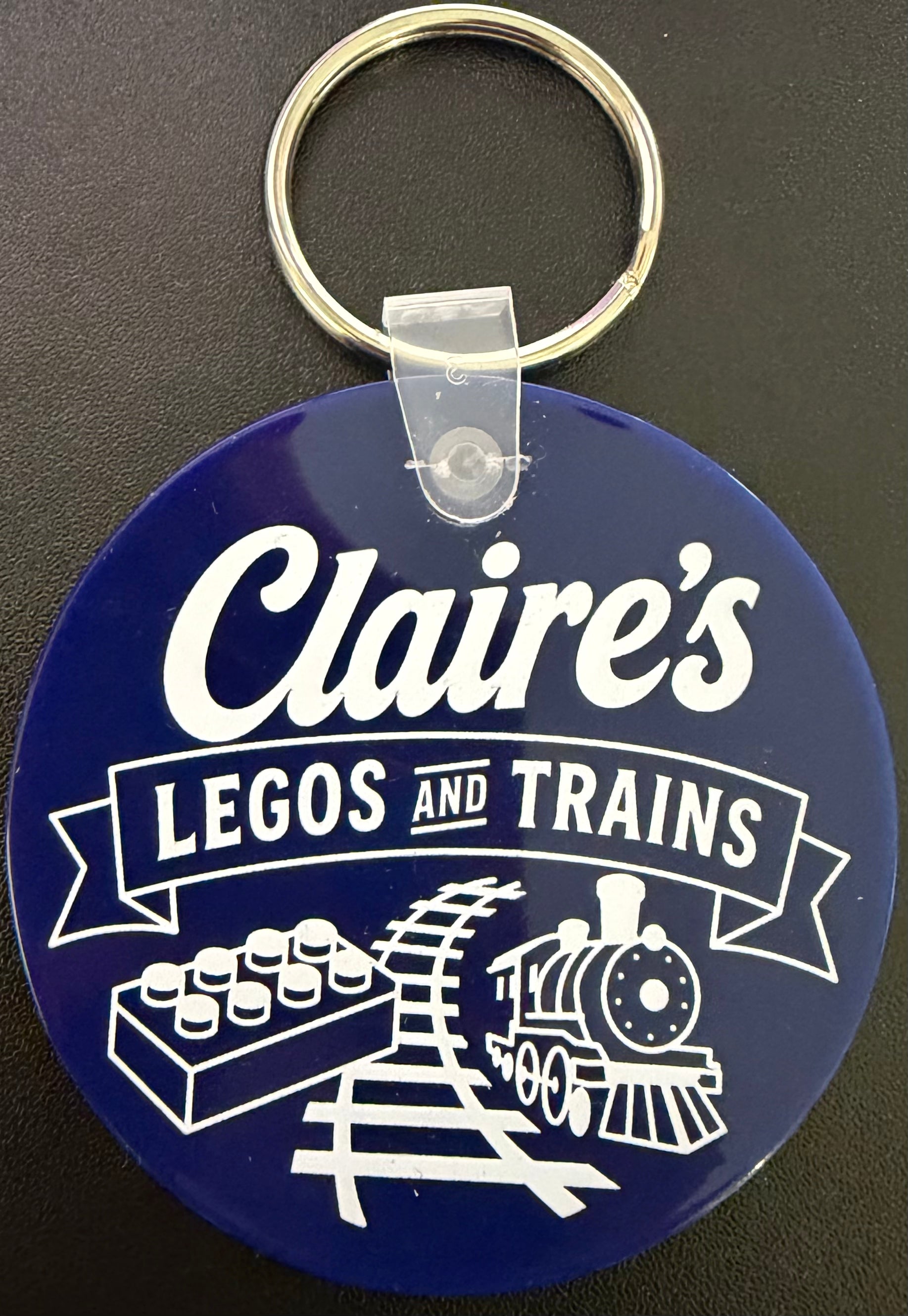 Claire’s Legos & Trains Key Chain