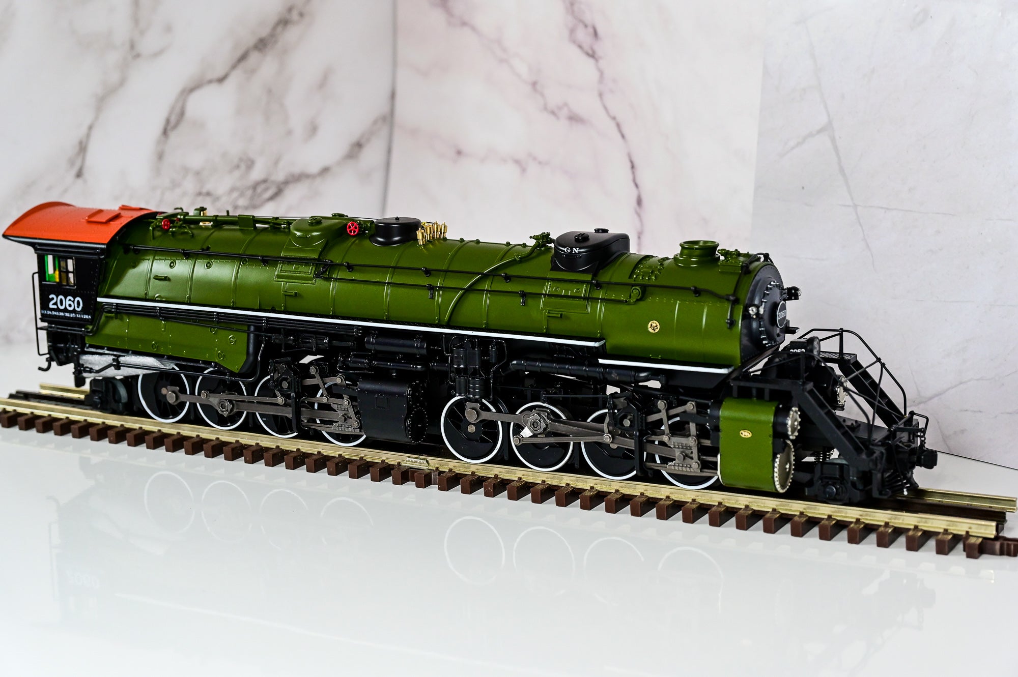 Great Northern LEGACY Y6B Steam Locomotive #2060 | Legacy | O Scale