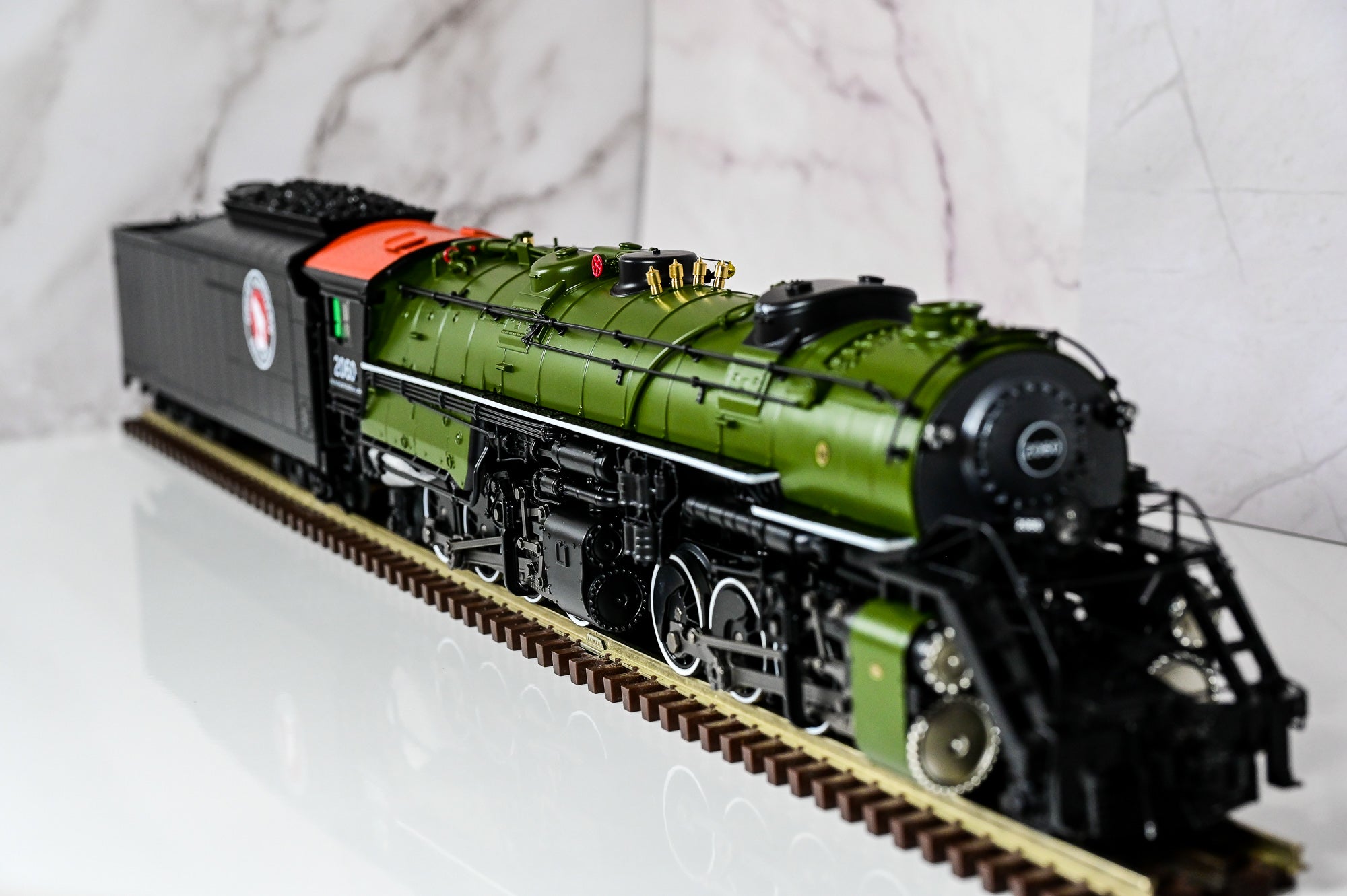 Great Northern LEGACY Y6B Steam Locomotive #2060 | Legacy | O Scale