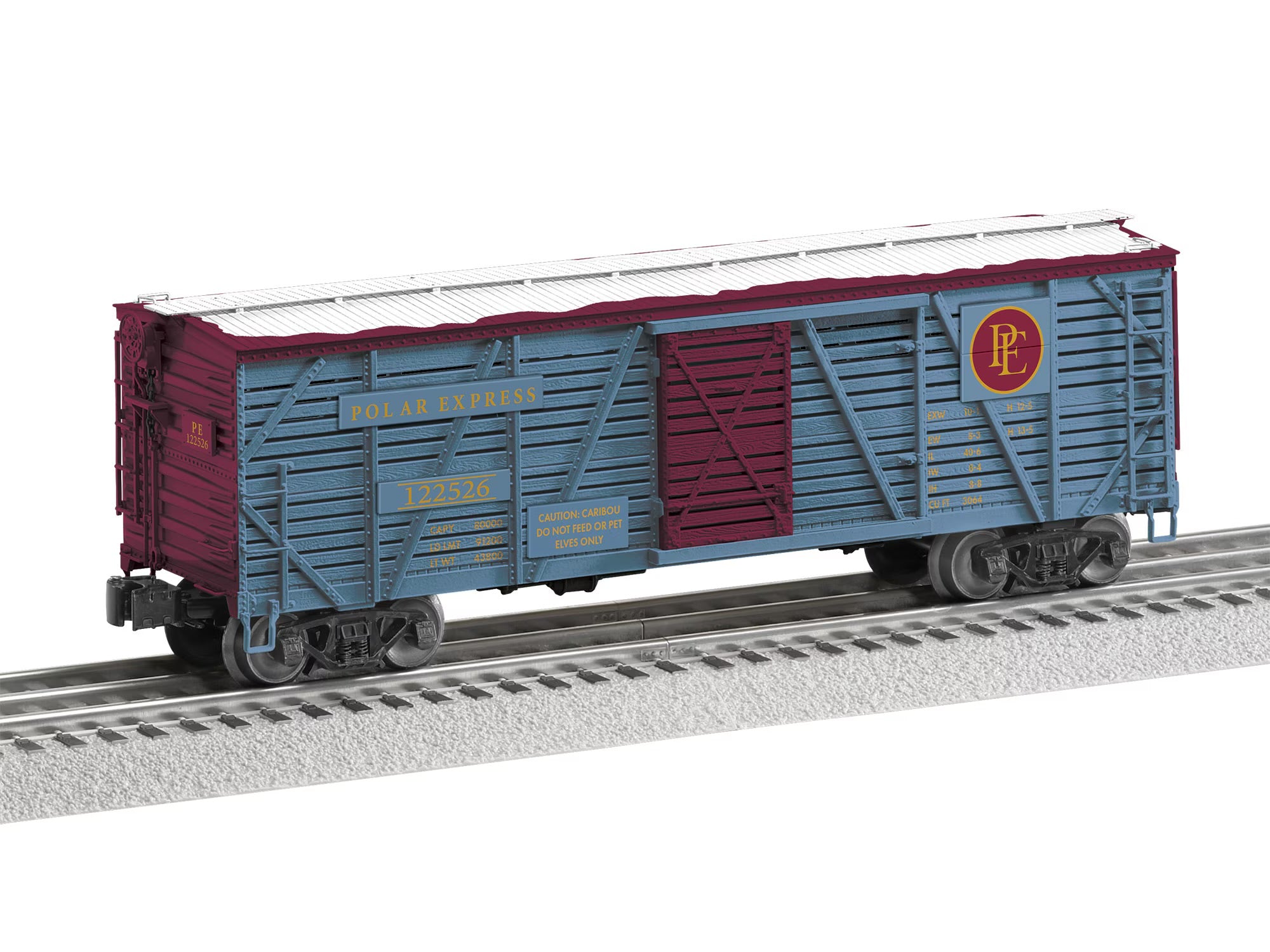 THE POLAR EXPRESS™ VISION Stock Boxcar #122526 | O Scale