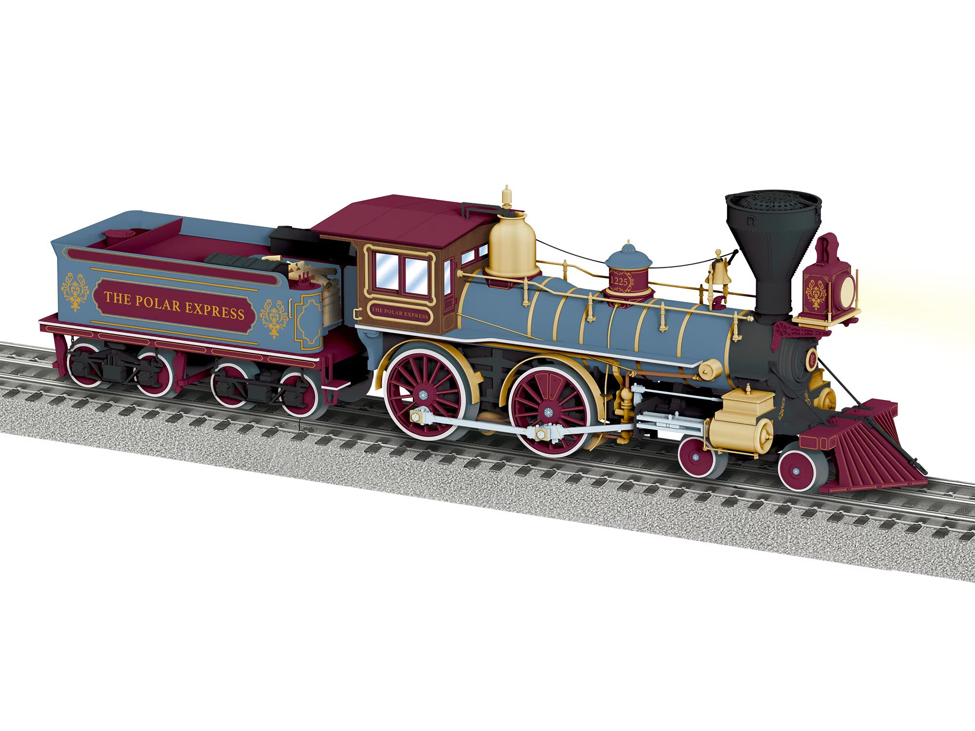 ** THE POLAR EXPRESS™ Brass Hybrid LEGACY 4-4-0 #1225 | O Scale
