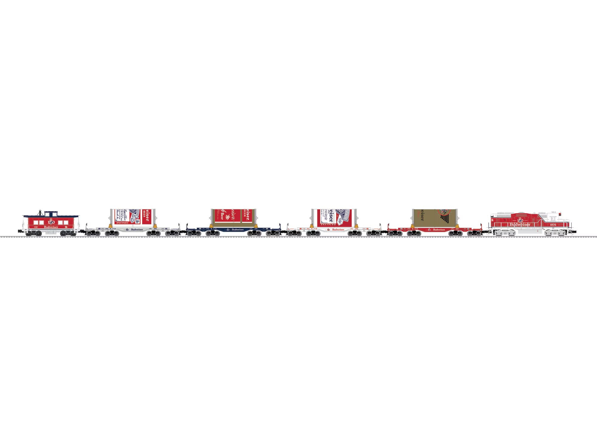 ** Budweiser 150 "Big Can" Set | O Scale