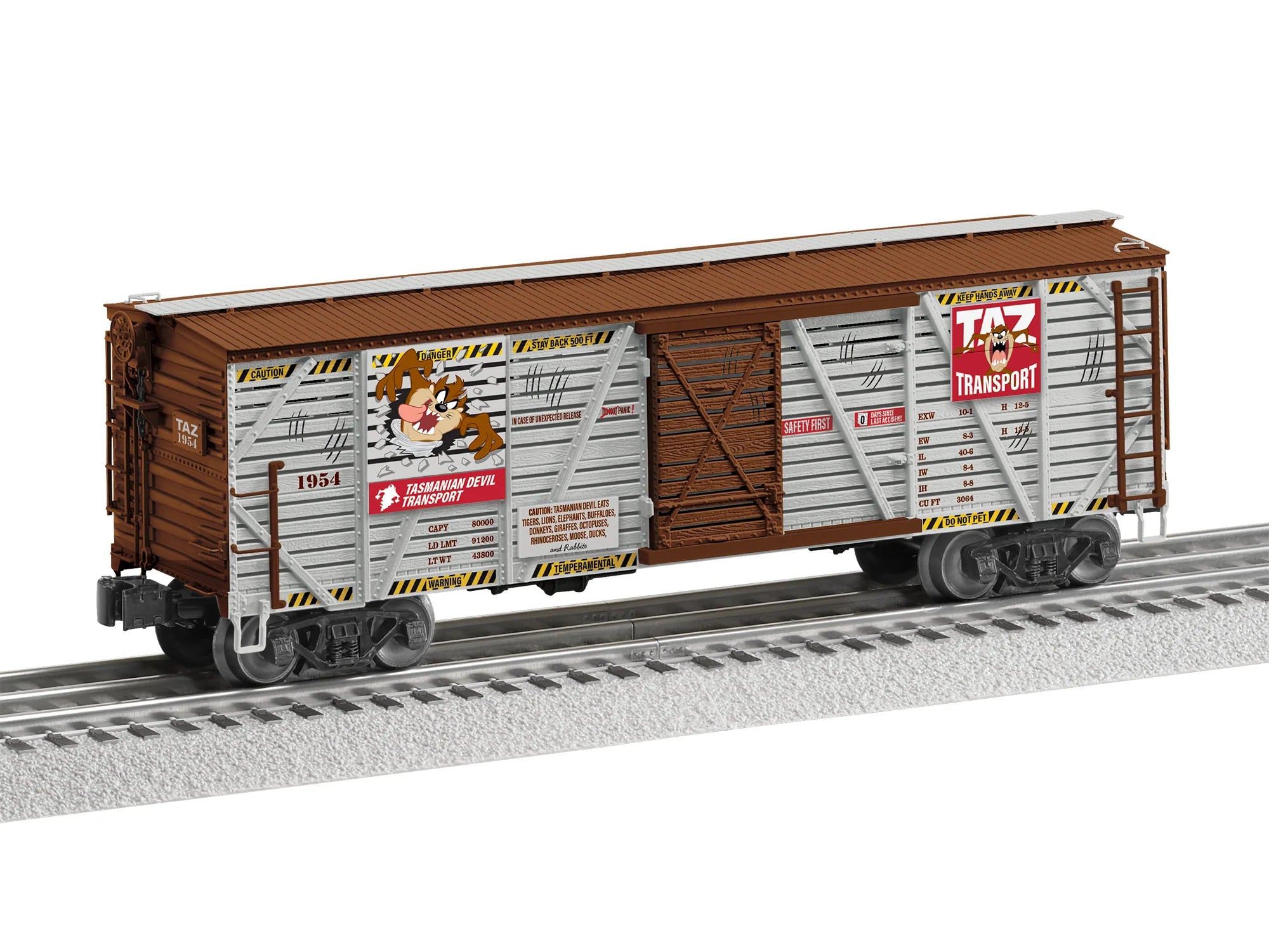 Looney Tunes Taz Transport Sounds Stock Car | O Scale