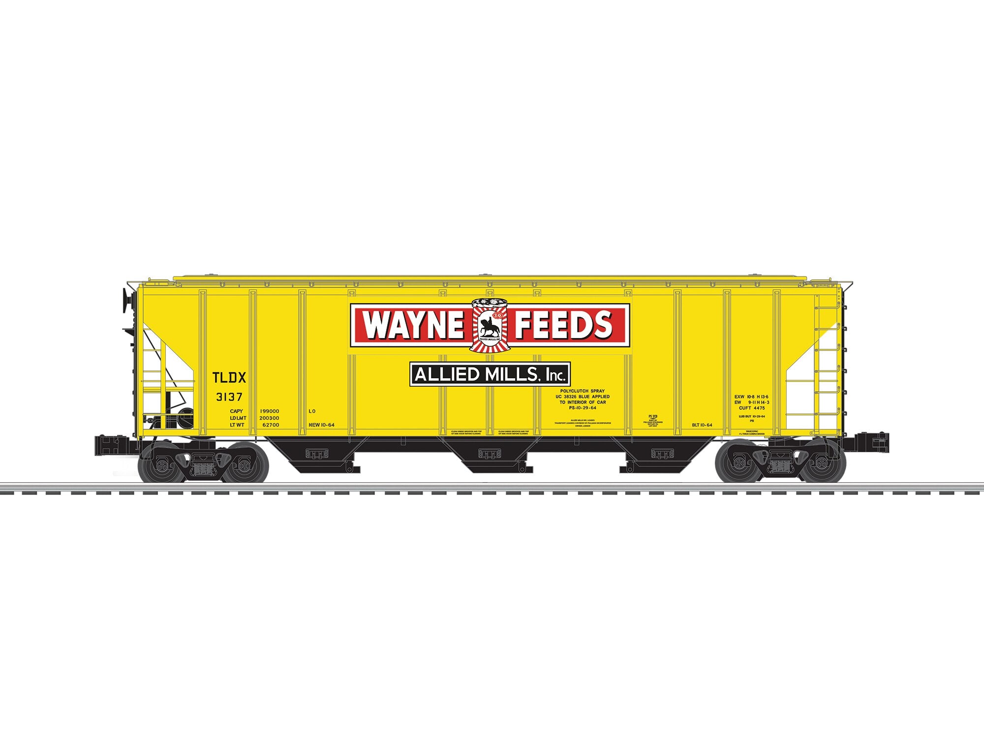Wayne Feeds PS-2CD 4427 #3137 | O Scale