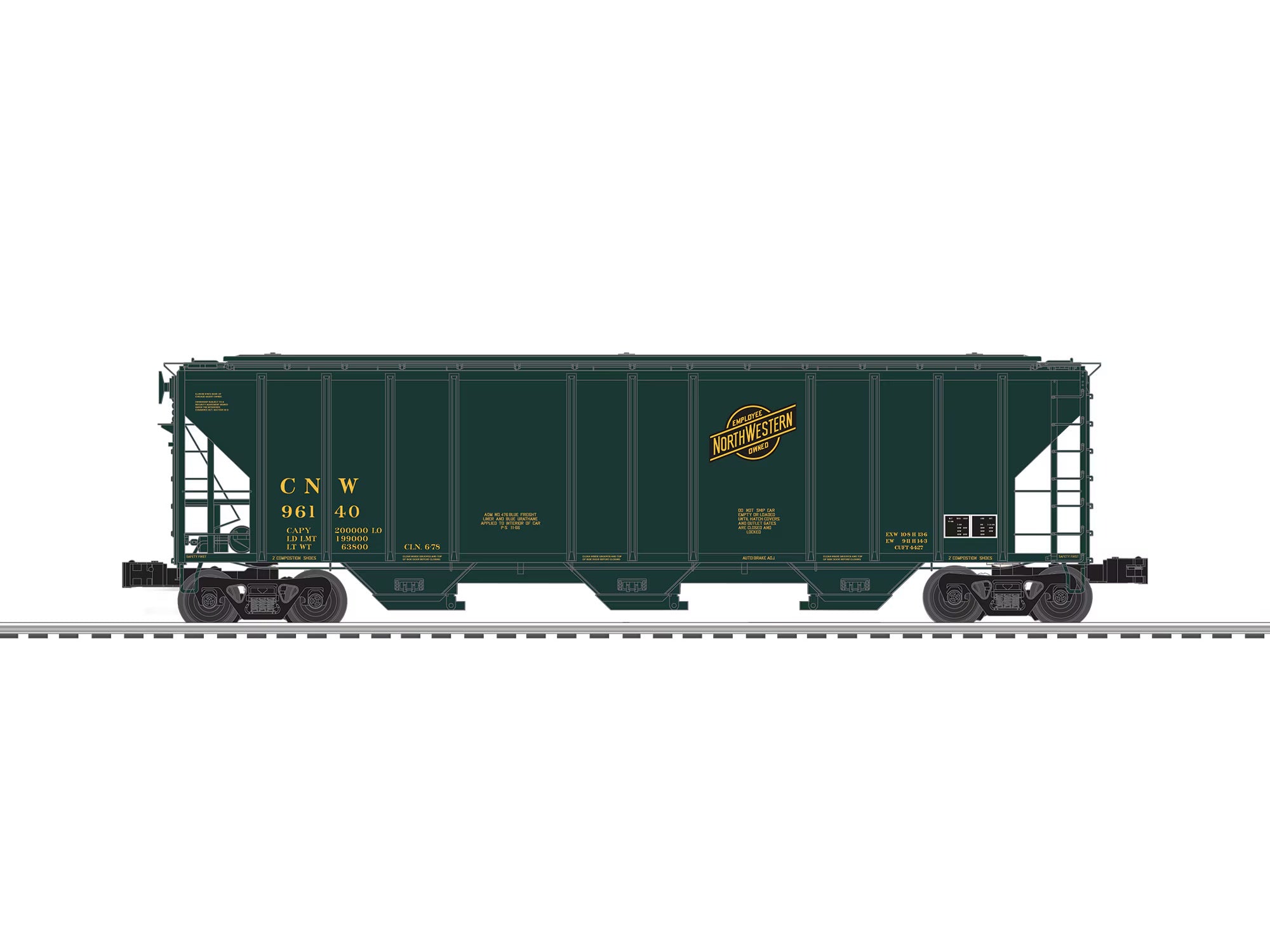 Chicago Northwestern PS-2CD 4427 #95919 | O Scale