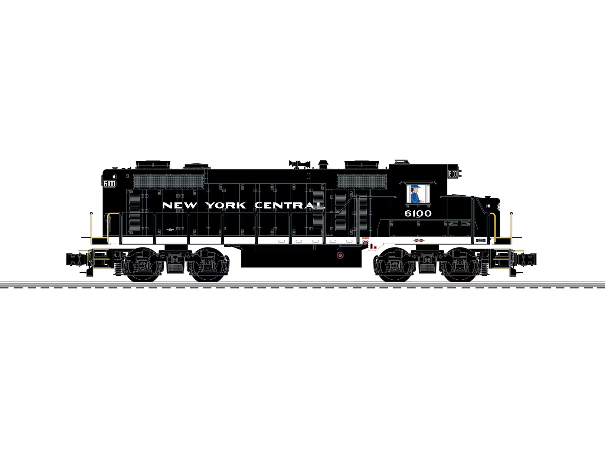 ** New York Central LEGACY GP20 #6100 | O Scale