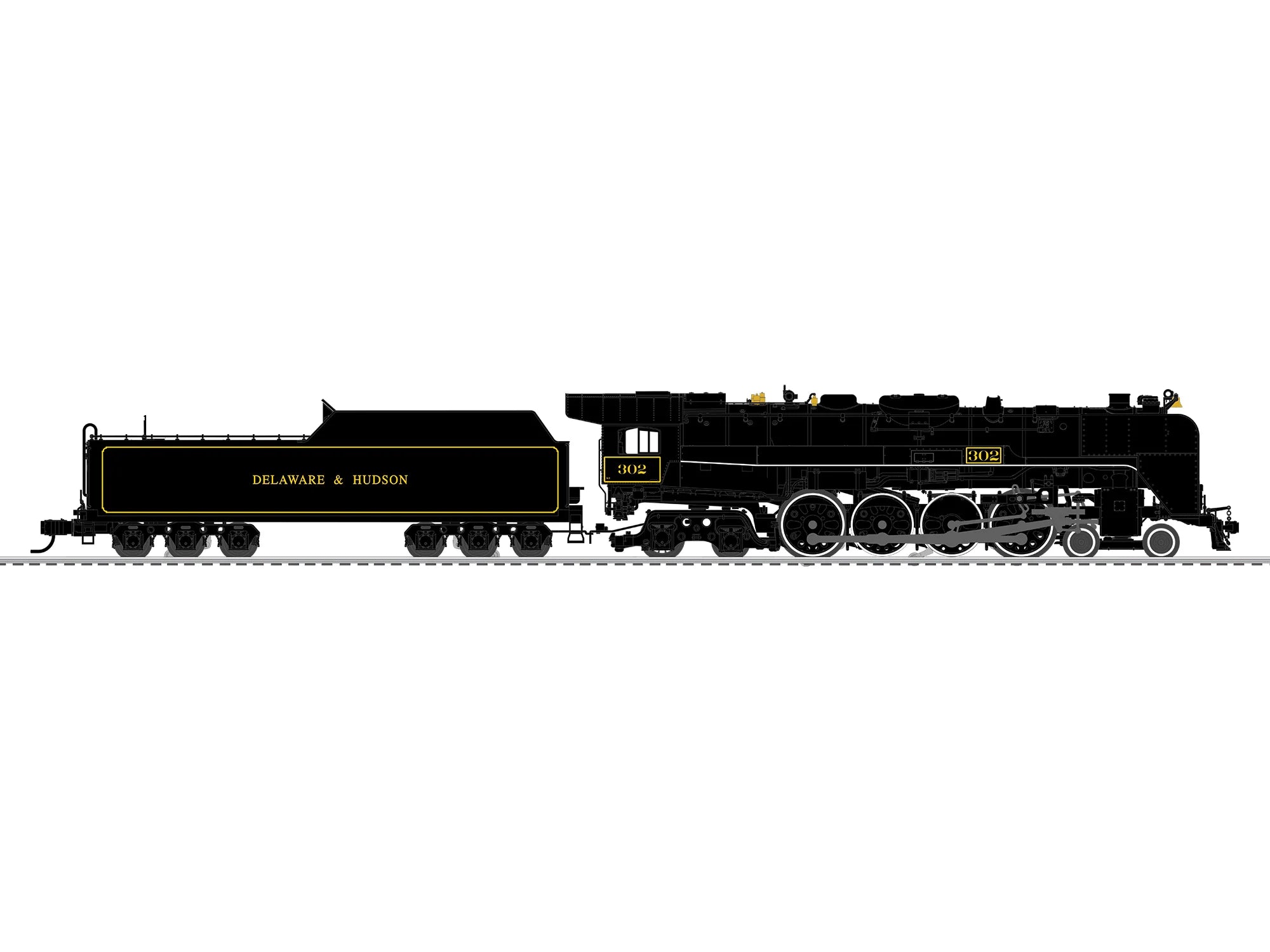 ** Delaware & Hudson LEGACY T1 #302 | O Scale