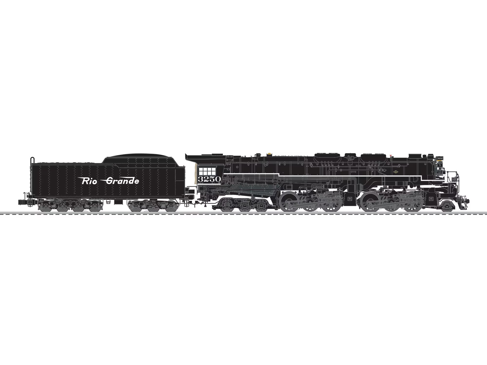 ** Rio Grande LEGACY Allegheny #3250 | O Scale