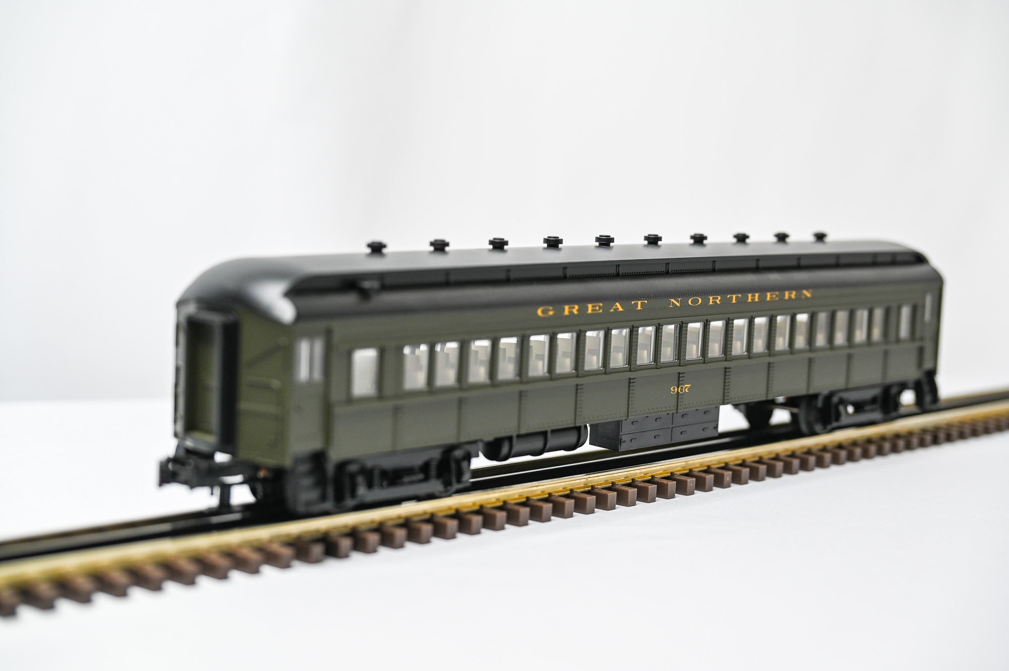 Atlas Industrial Rail Great Northern 2009 Passenger Coach β 4 Car Set |O Scale|
