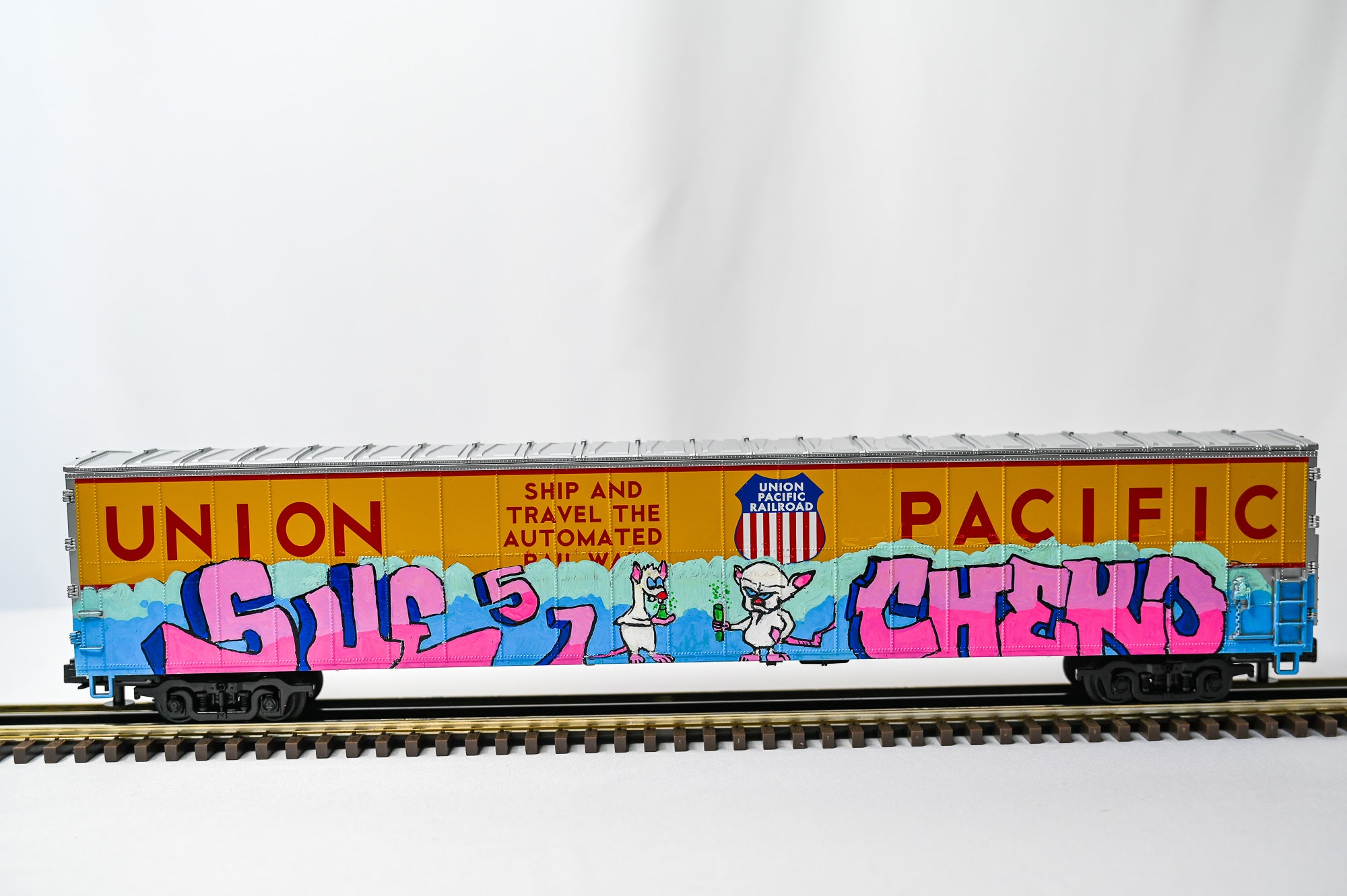 MTH Union Pacific 75’ AutoTrain Auto Carrier #980228 | Premier | O Scale