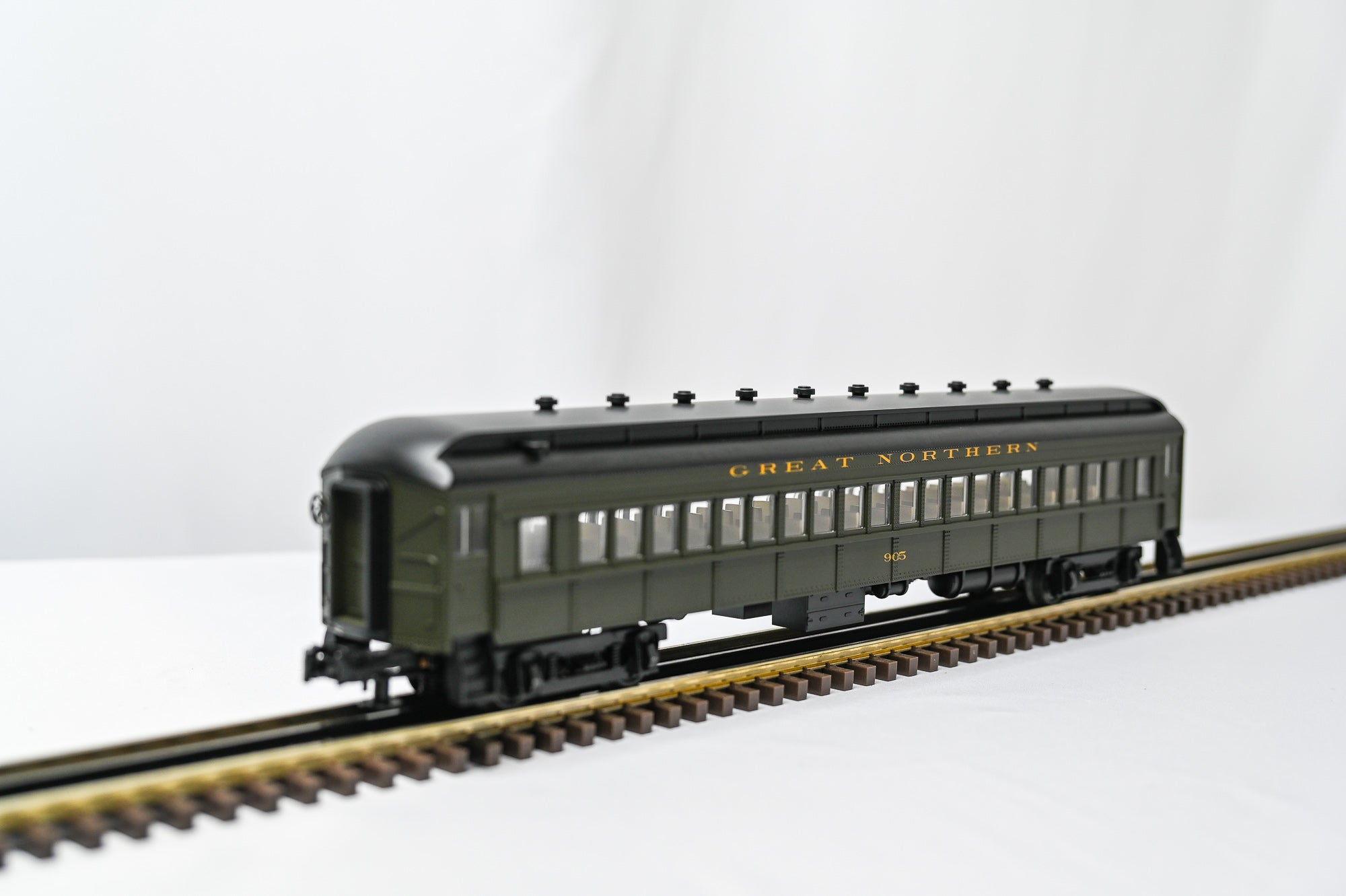 Atlas Industrial Rail Great Northern 2009 Passenger Coach β 4 Car Set |O Scale|