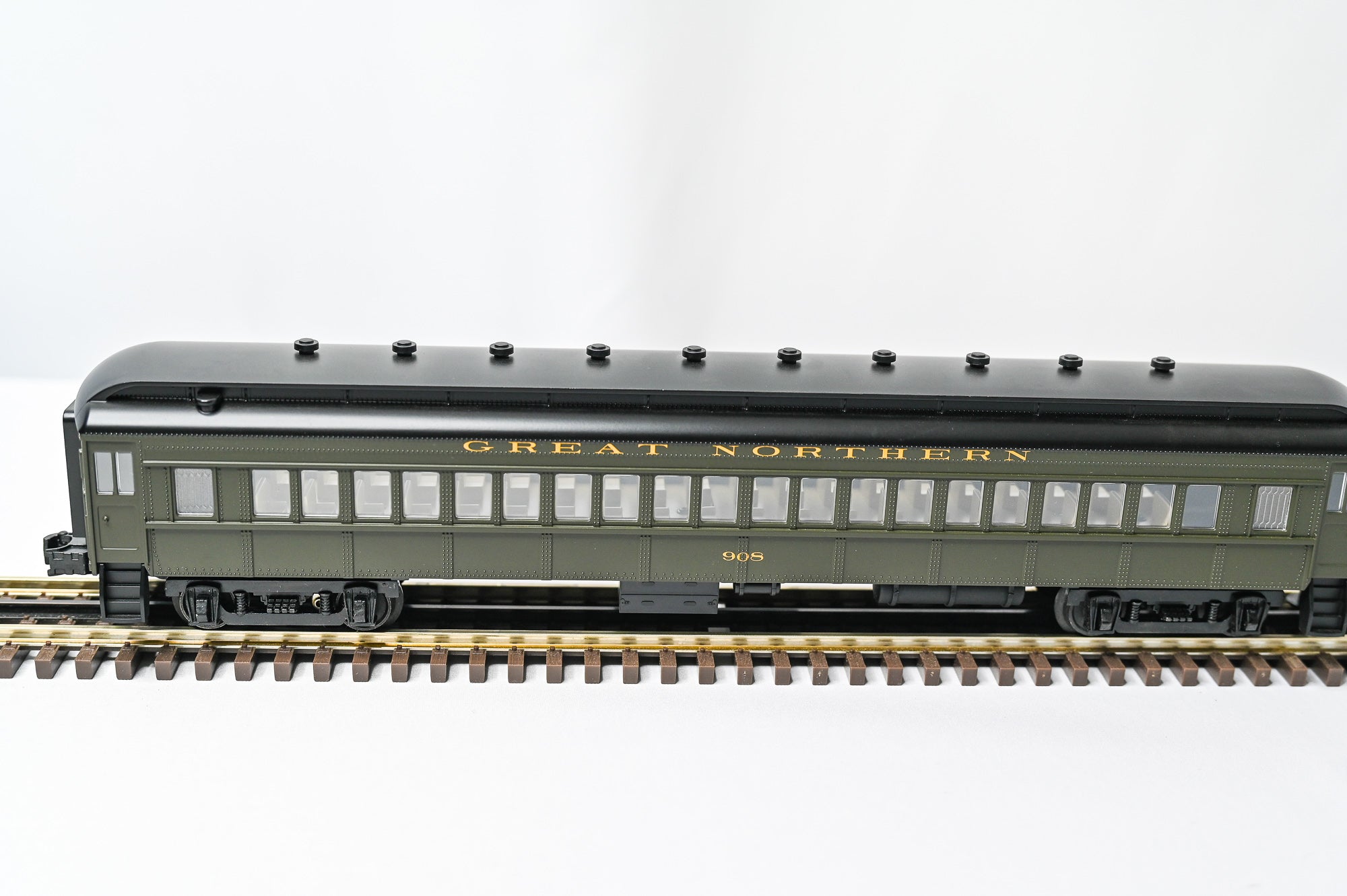 Atlas Industrial Rail Great Northern 2009 Passenger Coach β 4 Car Set |O Scale|