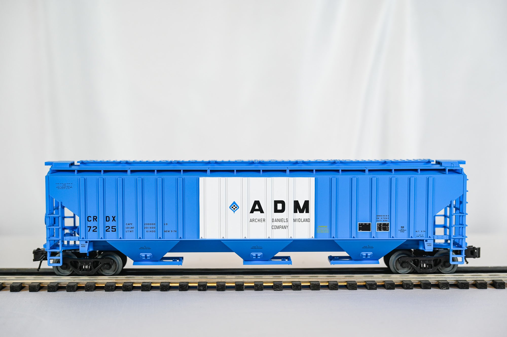 Atlas ADM PS 4750 Covered Hopper | Trainman | O Scale
