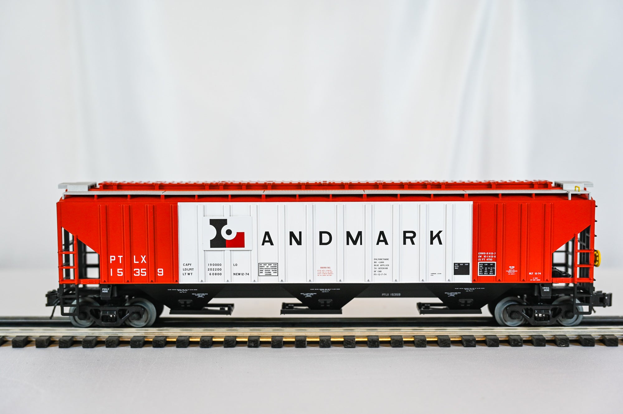 Atlas Landmark PS 4750 Covered Hopper | Trainman | O Scale