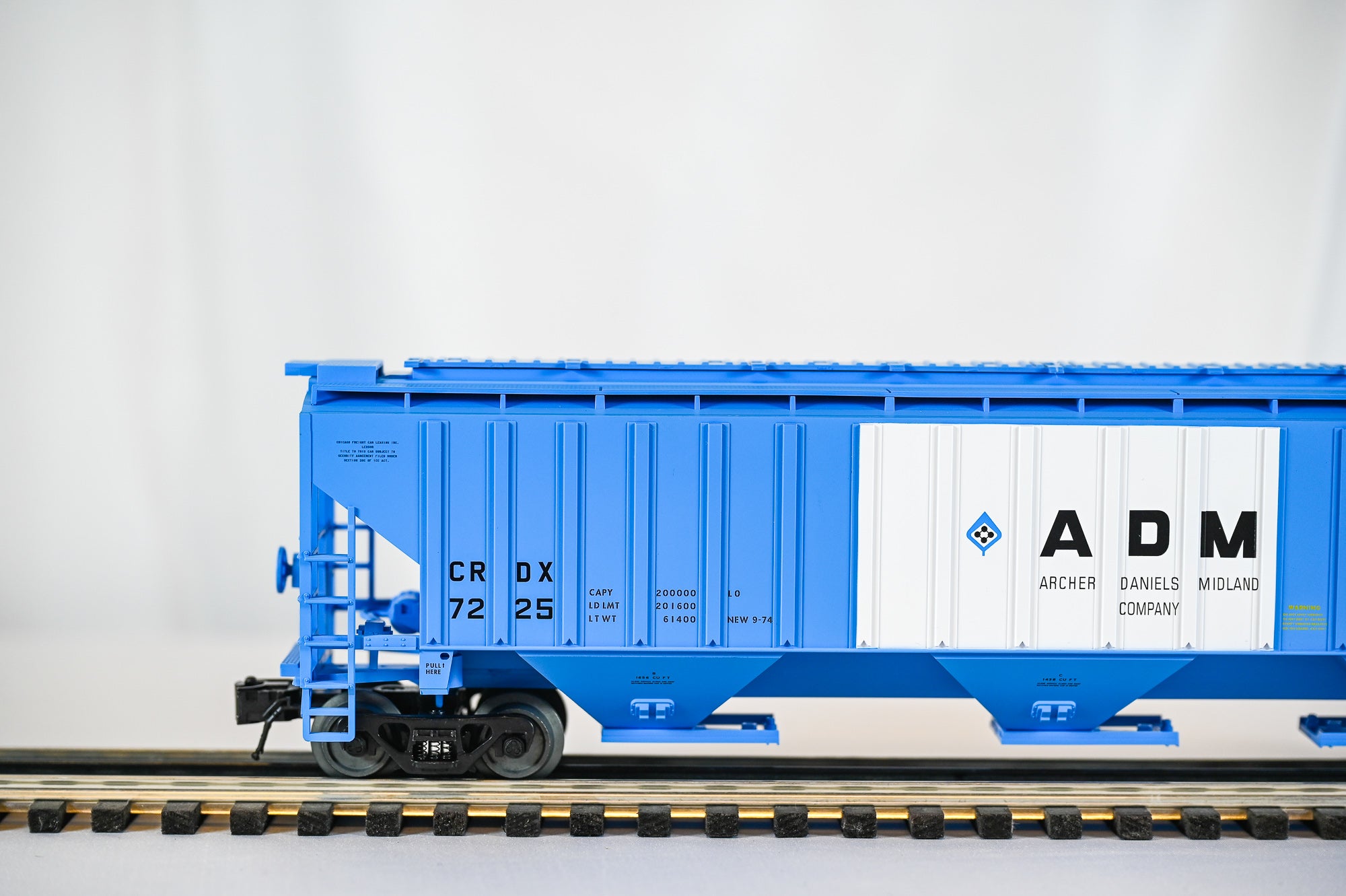 Atlas ADM PS 4750 Covered Hopper | Trainman | O Scale