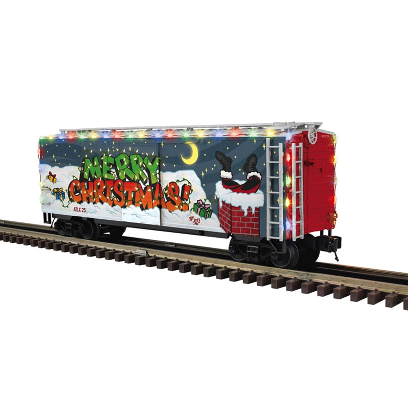 Atlas O Premier 40' PS 1 BOX CAR HOLIDAY and LTD ED | Christmas | O Scale
