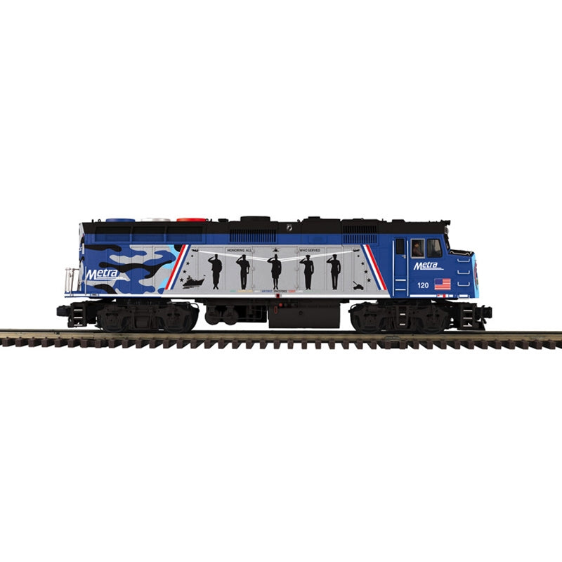 Atlas O Premier F40PH Locomotive | Metra (Veterans Tribute) | O Scale