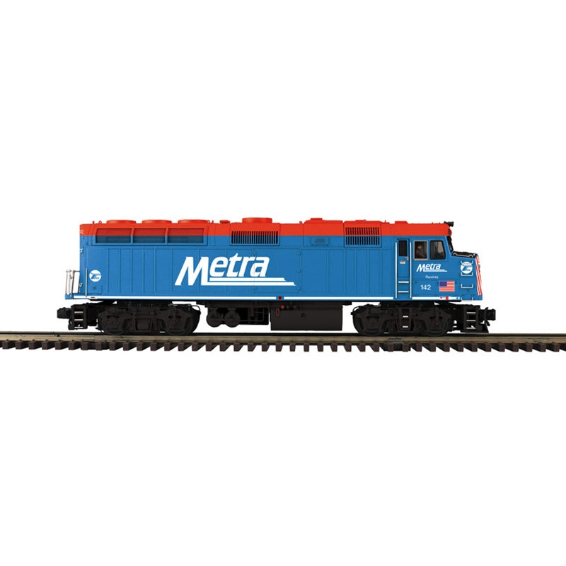 Atlas O Premier F40PH Locomotive | Metra (Blue Scheme) "Ravinia" | O Scale