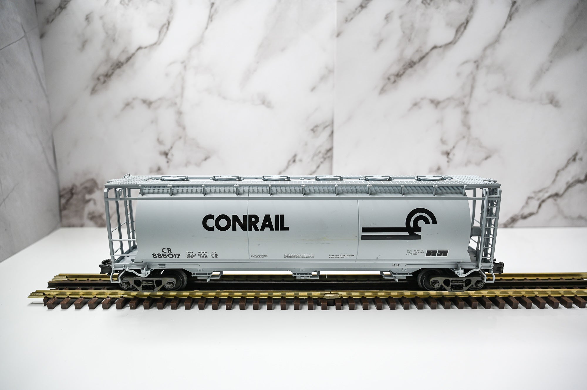 Atlas Conrail CR 885017 | ACF 3 Bay Hopper | O Scale