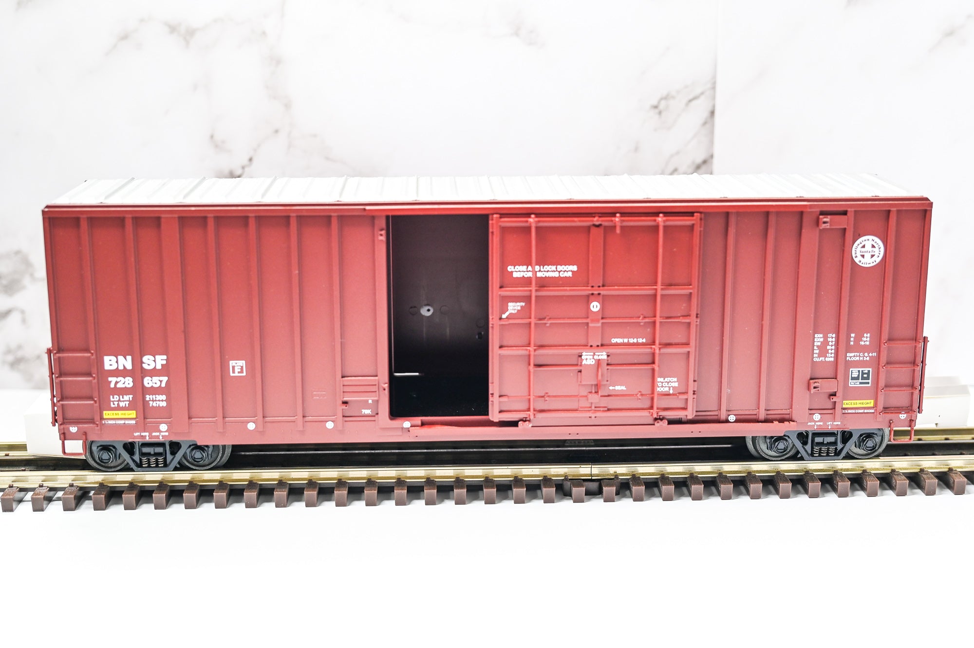MTH BNSF 50’ High Cube Boxcar | Premier | O Scale