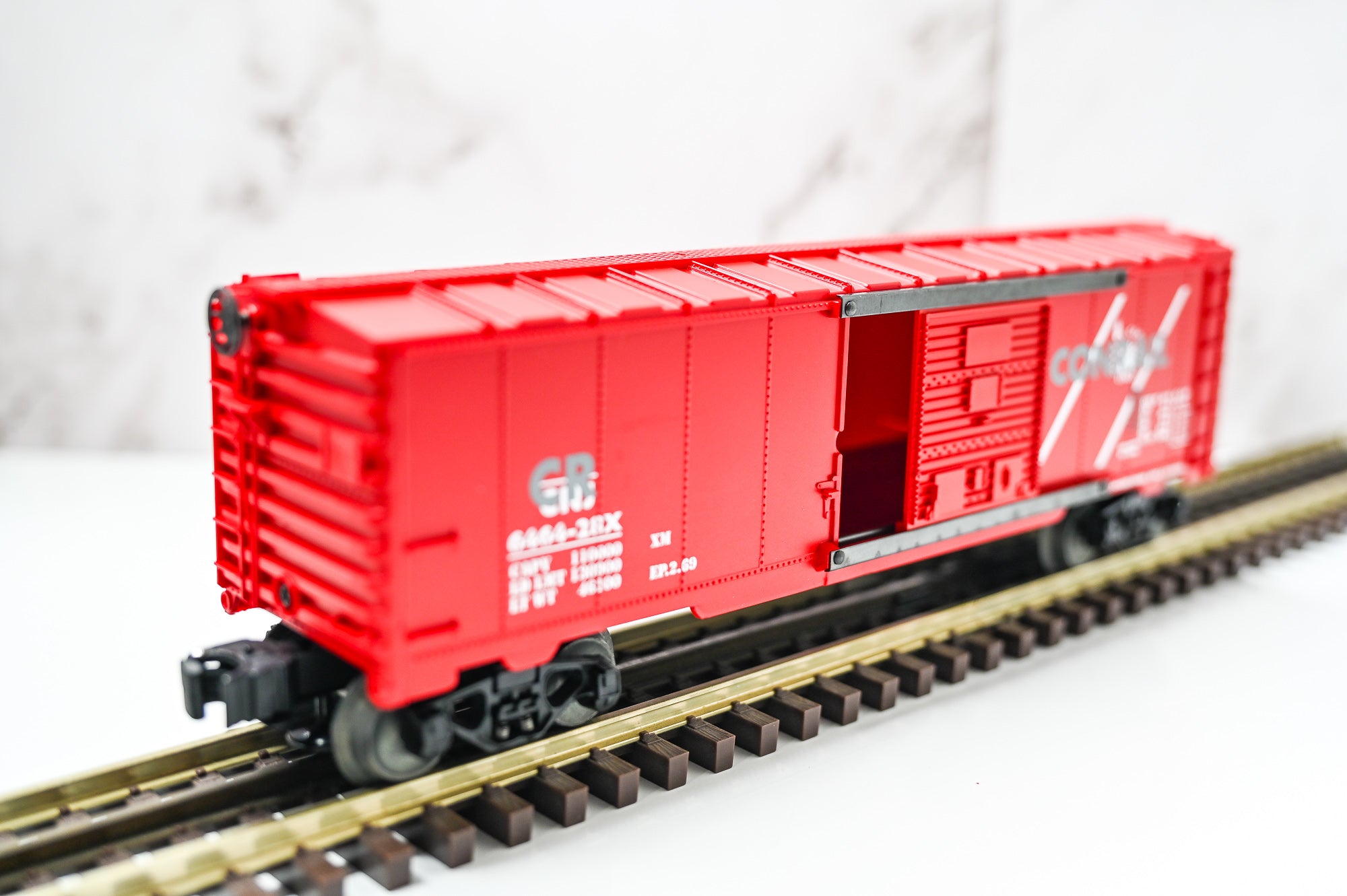 Lionel Central NJ Overstamped Boxcar | Traditional | O Scale