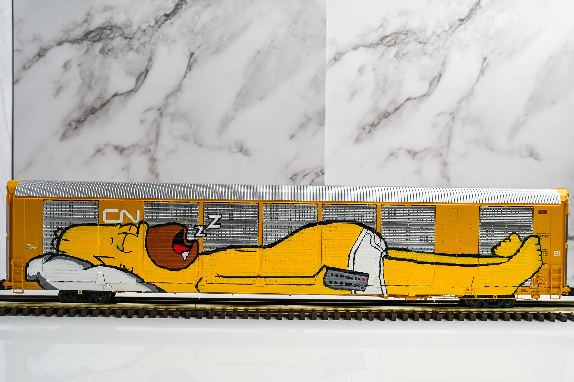 Custom Graffiti Atlas Gunderson Multi‑Max Auto Rack | Premier | O Scale