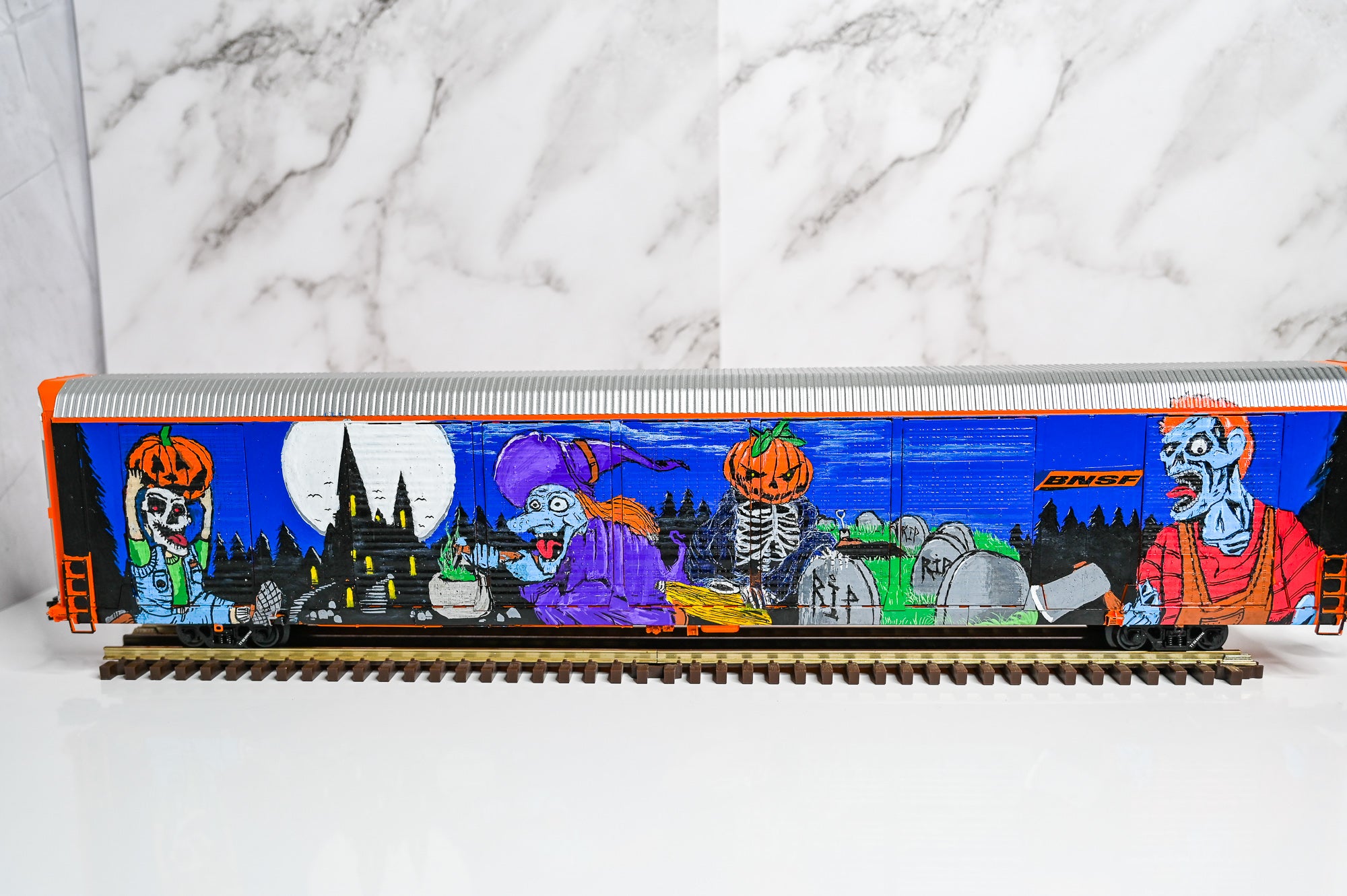 Custom Graffiti Atlas Gunderson Multi‑Max Auto Rack | Premier | O Scale