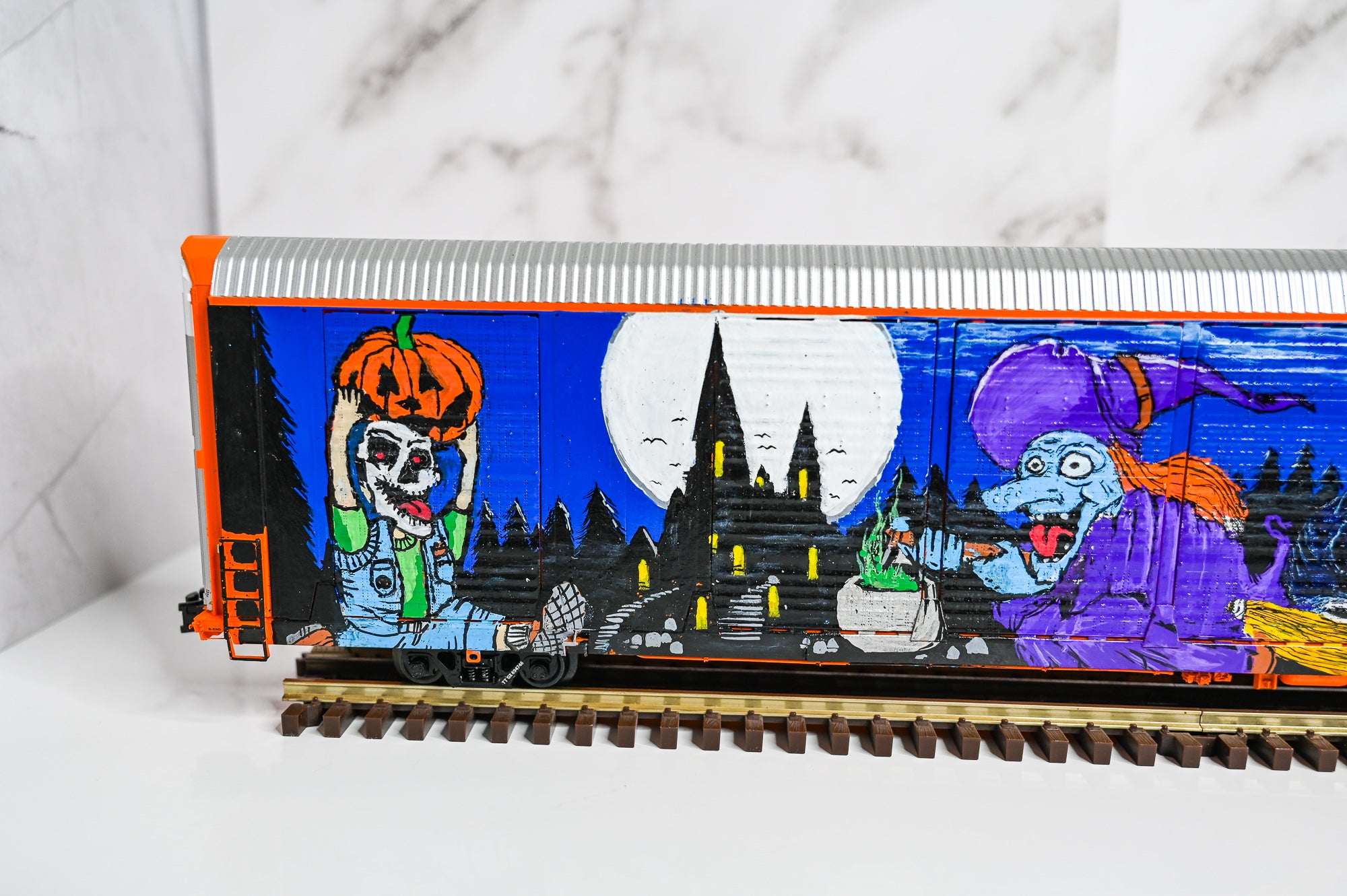 Custom Graffiti Atlas Gunderson Multi‑Max Auto Rack | Premier | O Scale