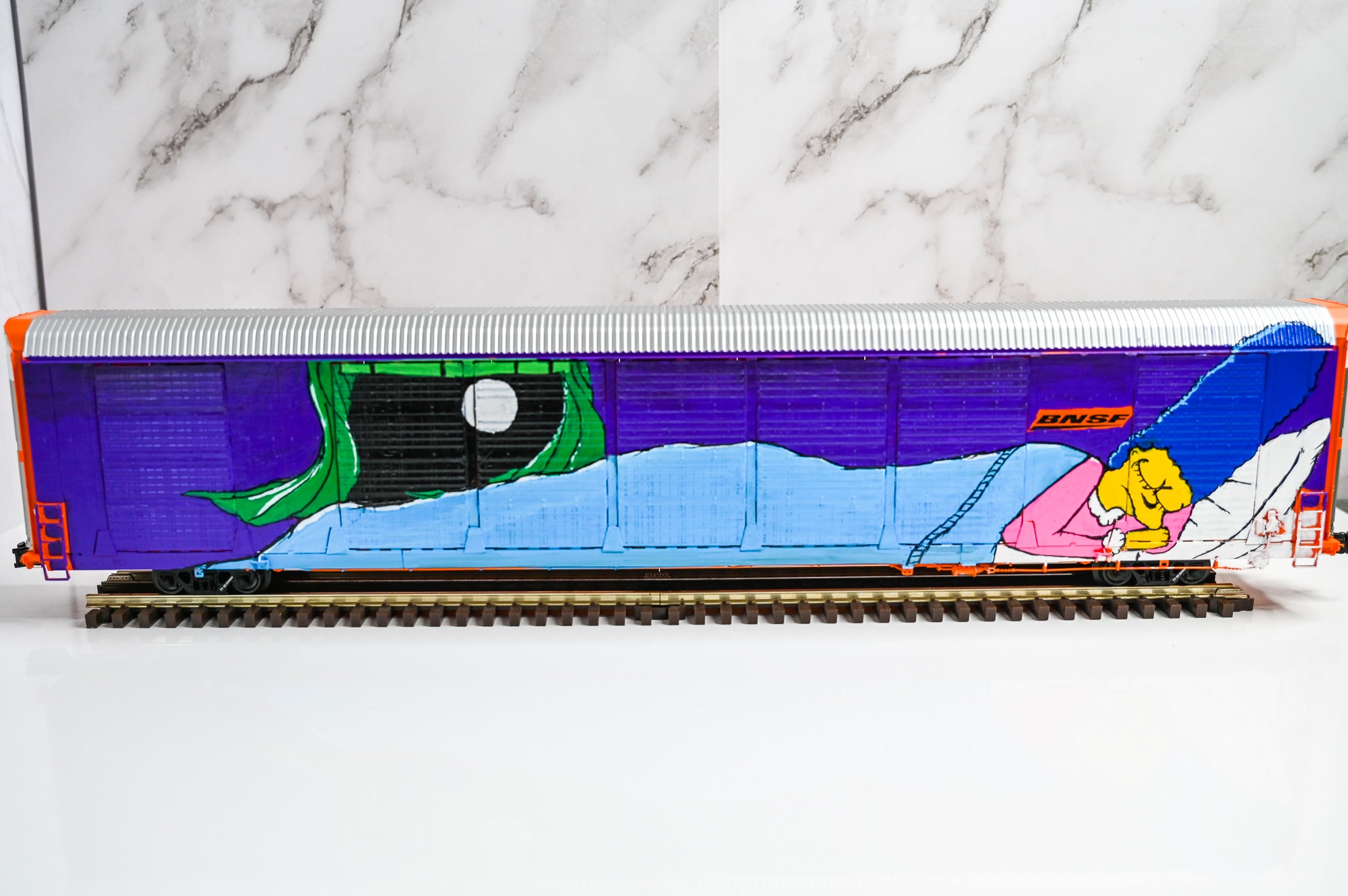 Custom Graffiti Atlas Gunderson Multi‑Max Auto Rack | Premier | O Scale