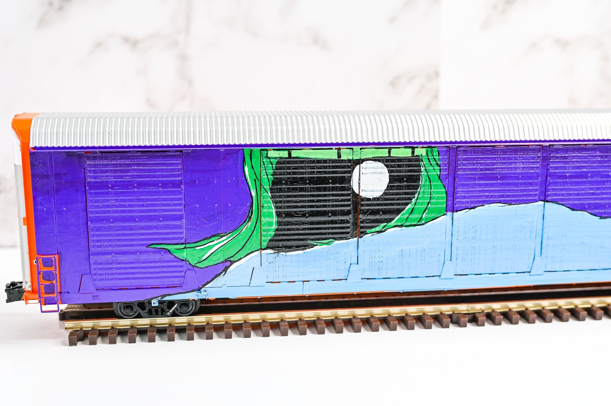 Custom Graffiti Atlas Gunderson Multi‑Max Auto Rack | Premier | O Scale