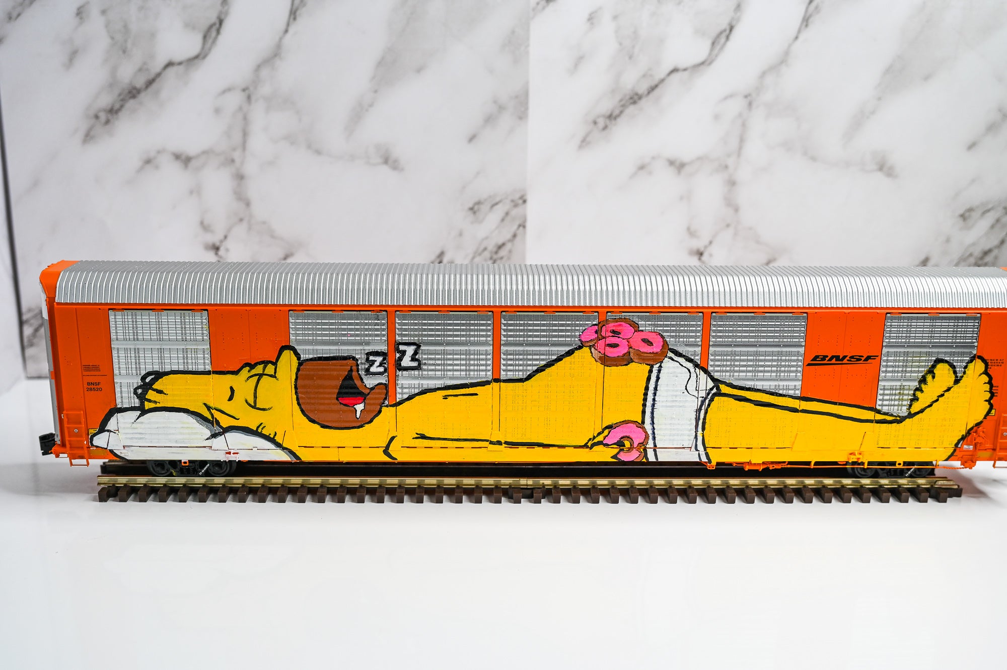 Custom Graffiti Atlas Gunderson Multi‑Max Auto Rack | Premier | O Scale