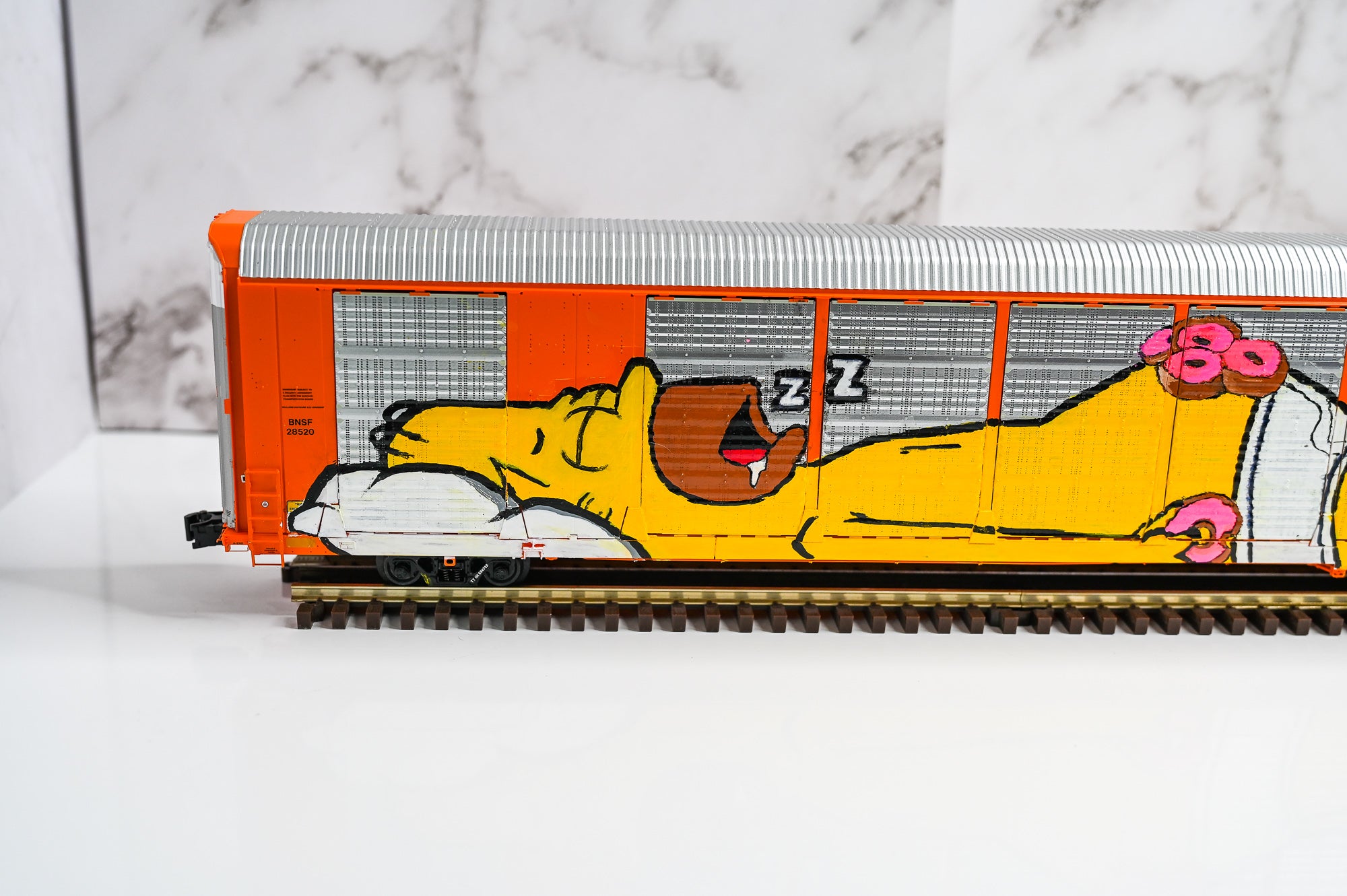 Custom Graffiti Atlas Gunderson Multi‑Max Auto Rack | Premier | O Scale