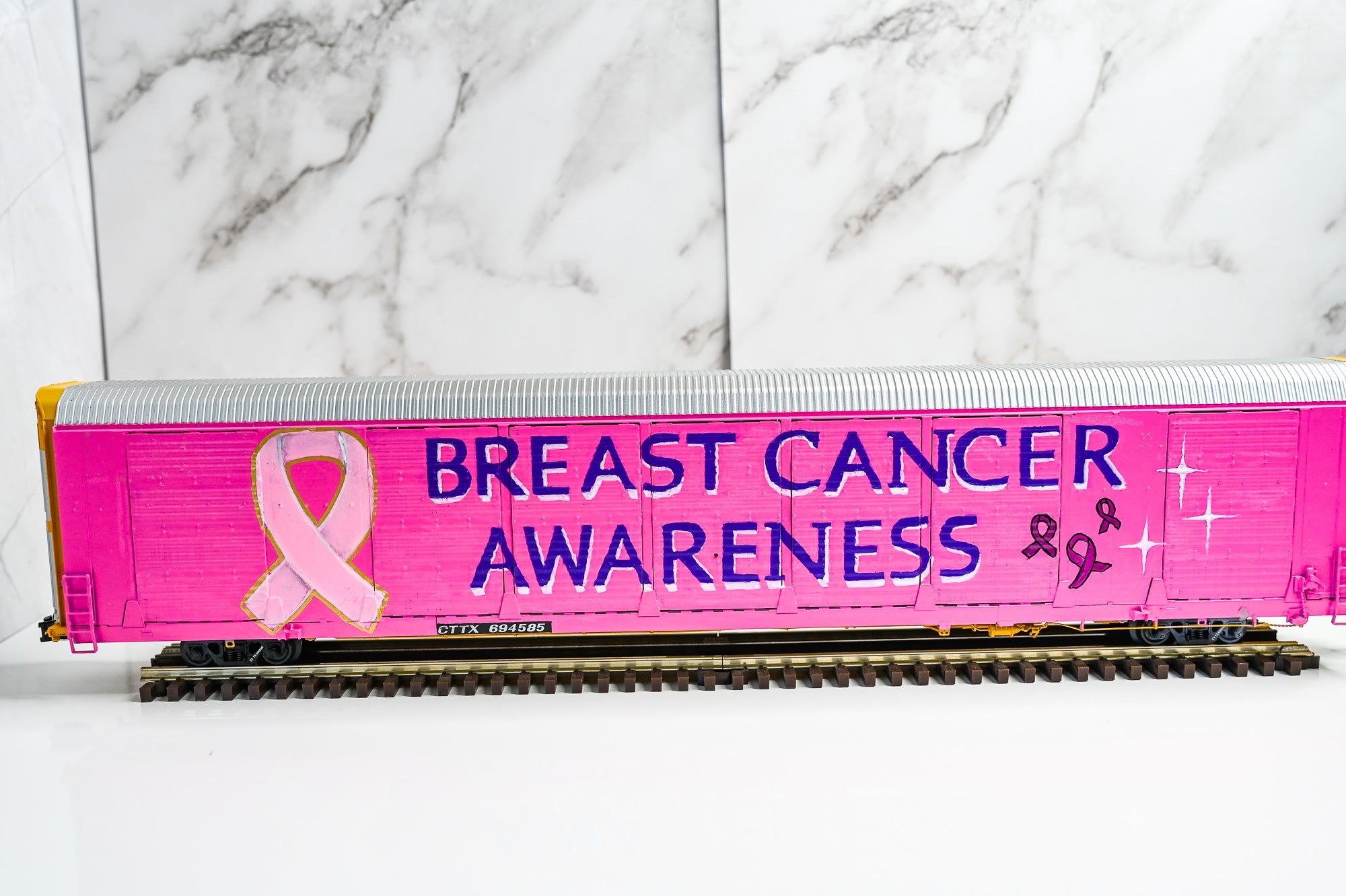 Custom Graffiti Atlas Gunderson MultiβMax Auto Rack | Premier | O Scale