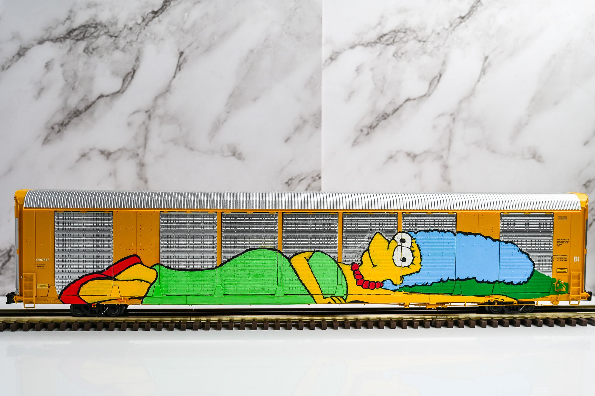 Custom Graffiti Atlas Gunderson Multi‑Max Auto Rack | Premier | O Scale