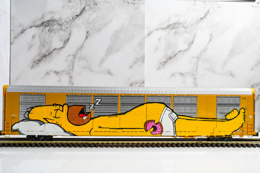 Custom Graffiti Atlas Gunderson Multi‑Max Auto Rack | Premier | O Scale