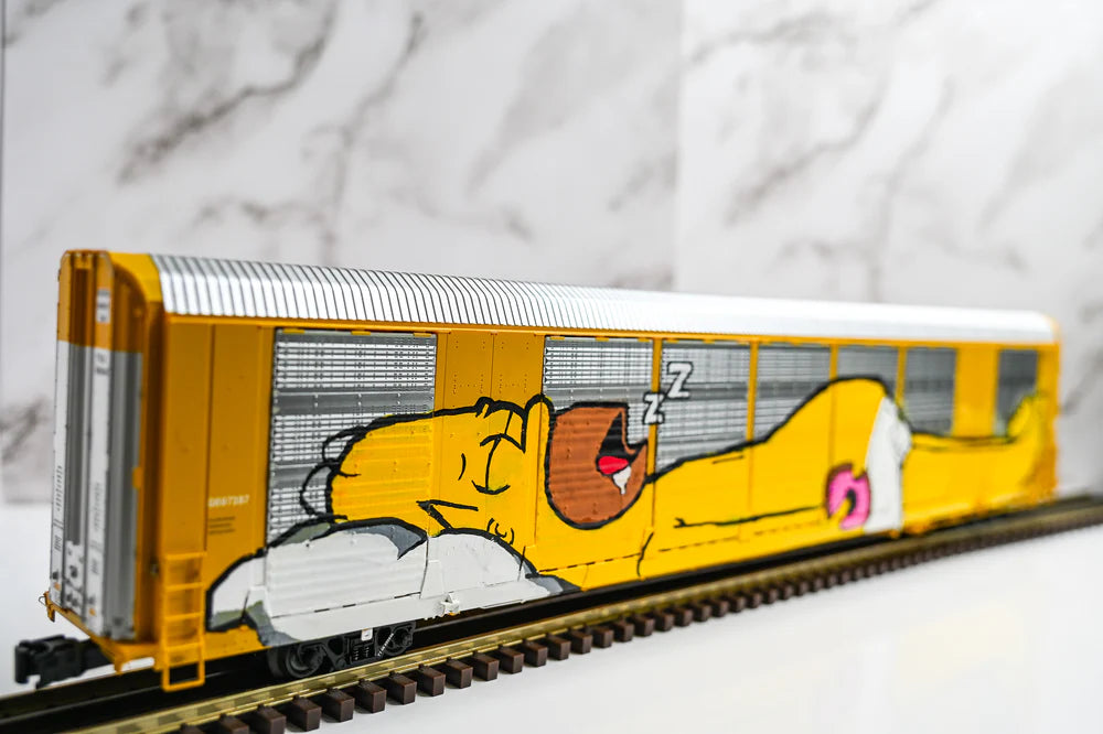 Custom Graffiti Atlas Gunderson Multi‑Max Auto Rack | Premier | O Scale