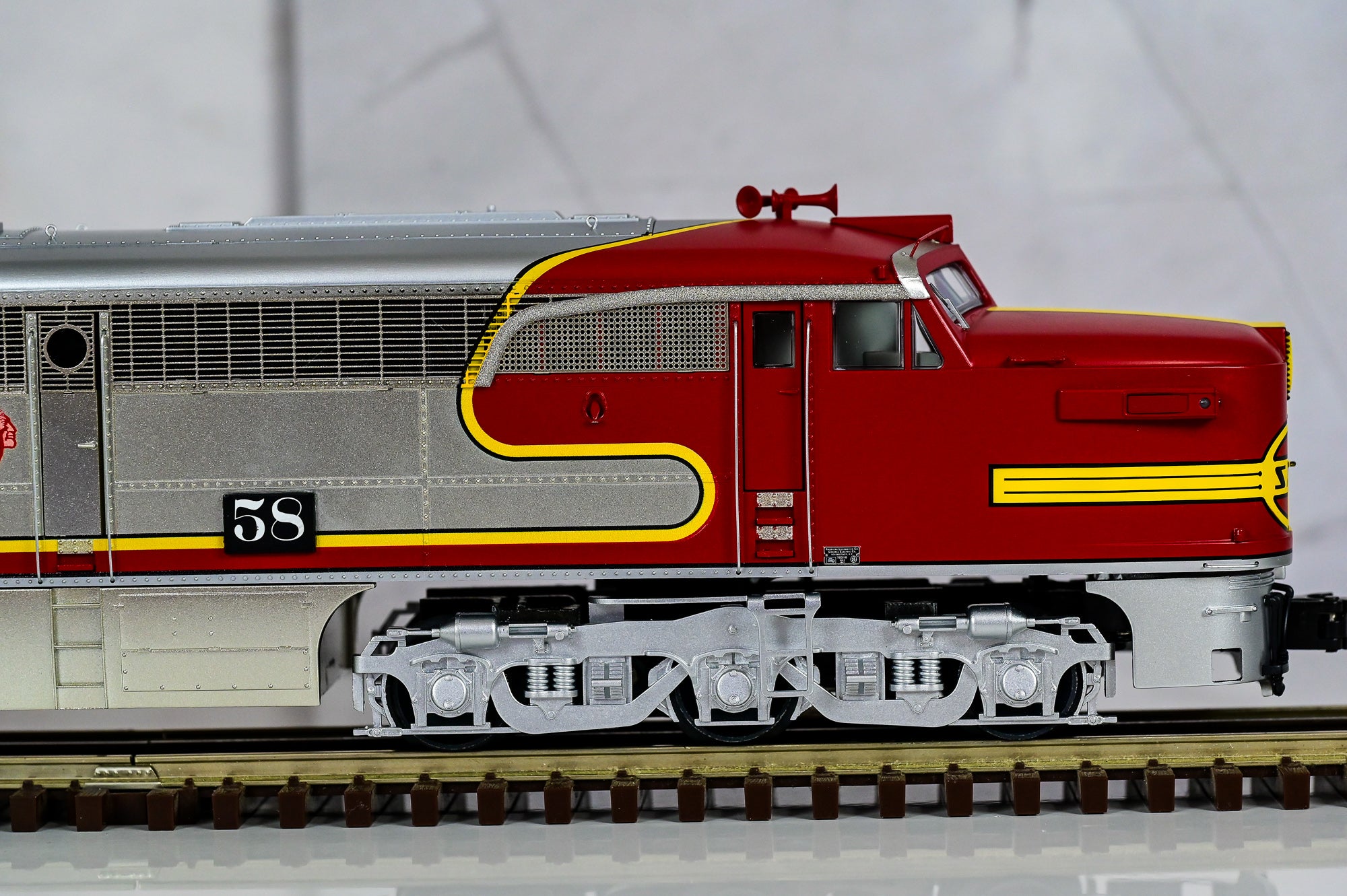 Lionel Santa Fe PA AA #58L-B & Superbass PB #58A | LEGACY | O Scale