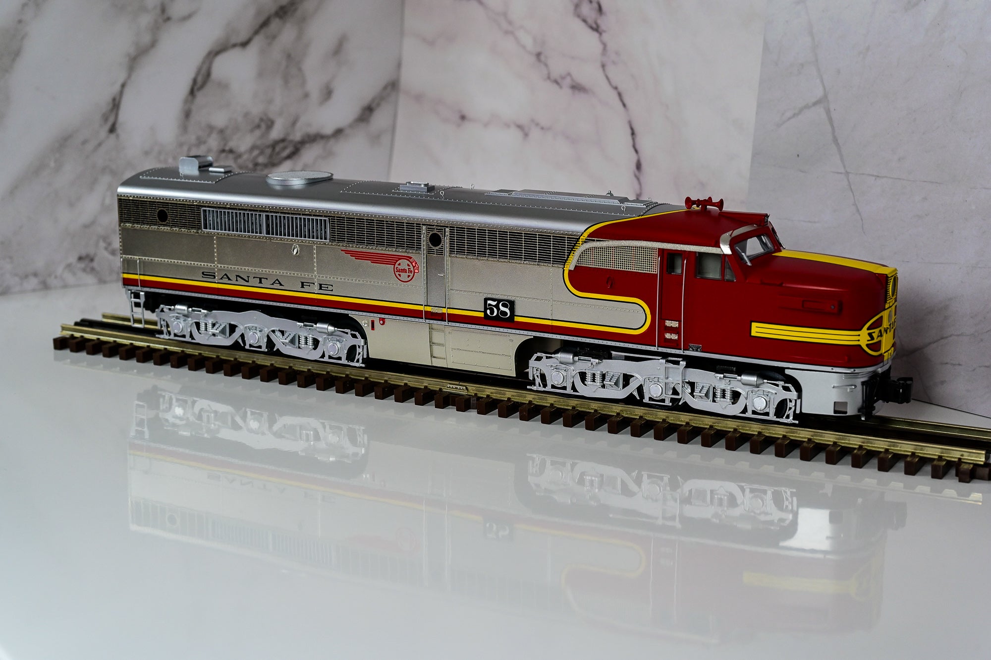 Lionel Santa Fe PA AA #58L-B & Superbass PB #58A | LEGACY | O Scale