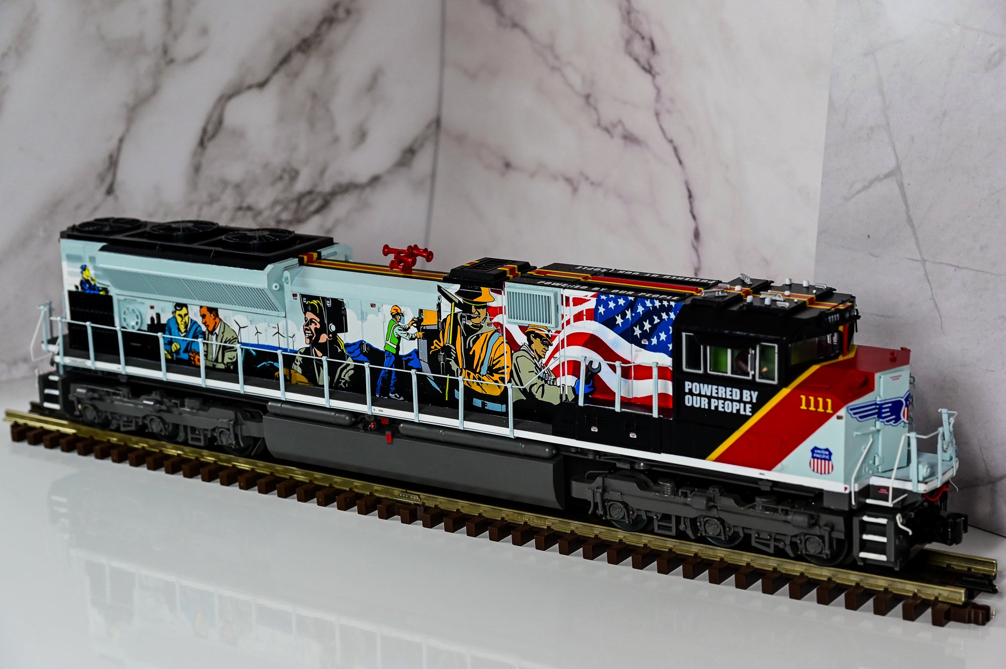 Union Pacific SD70ACe Diesel Engine #1111 | Proto-Sound 3.0 | O Scale