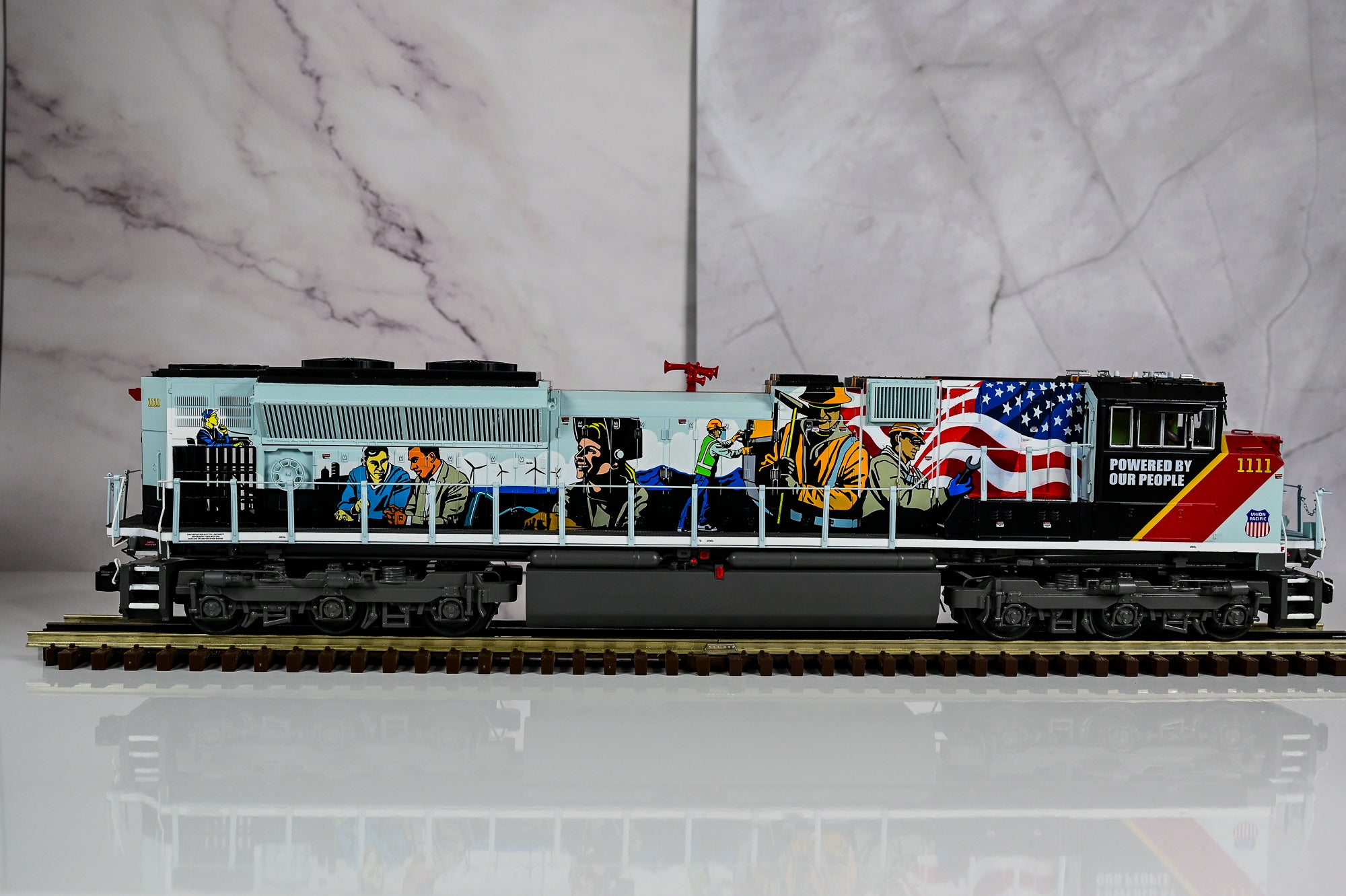 Union Pacific SD70ACe Diesel Engine #1111 | Proto-Sound 3.0 | O Scale