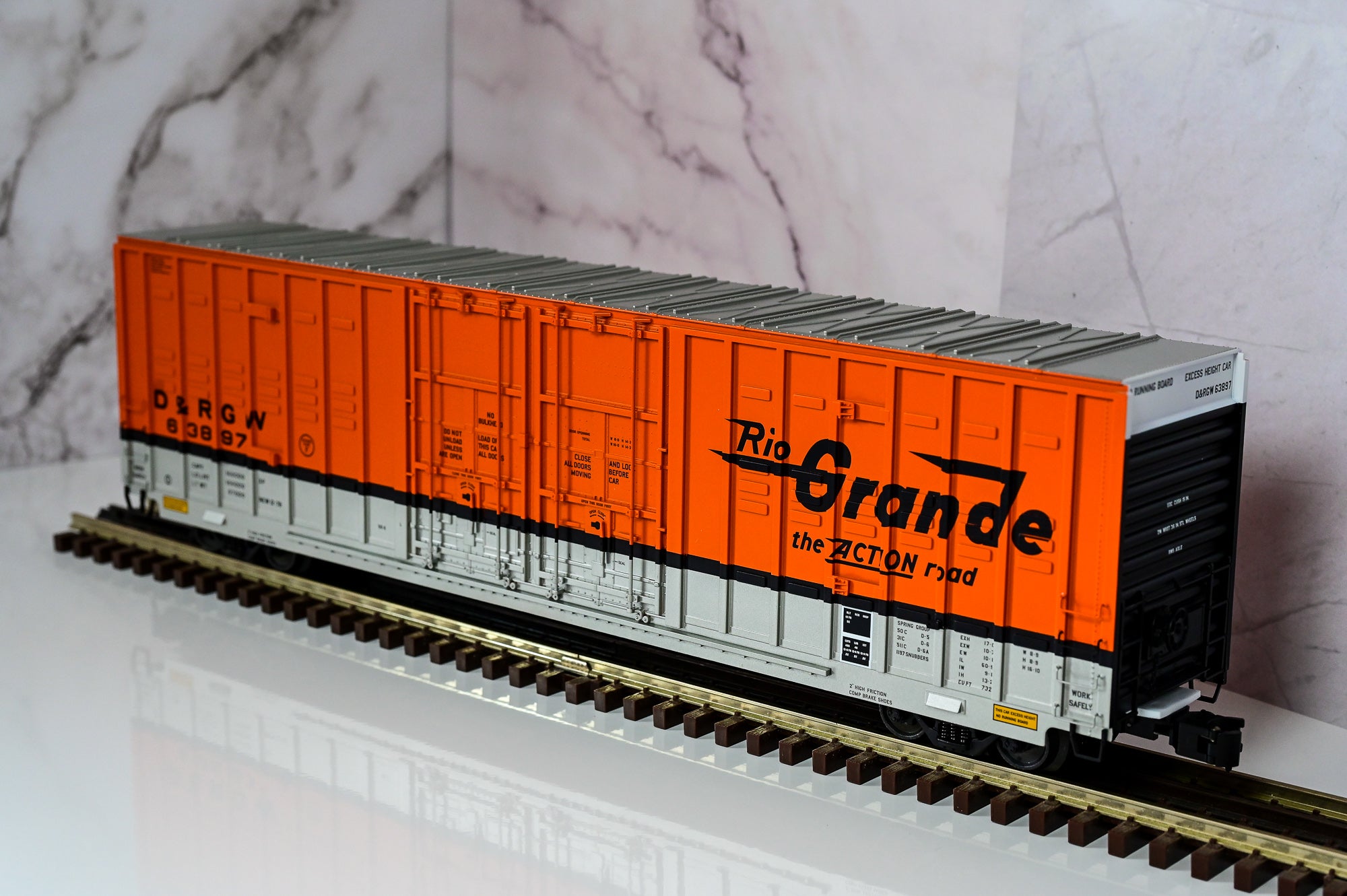 Atlas Rio Grande Berwick 60β Boxcar #63897 | Premier | O Scale