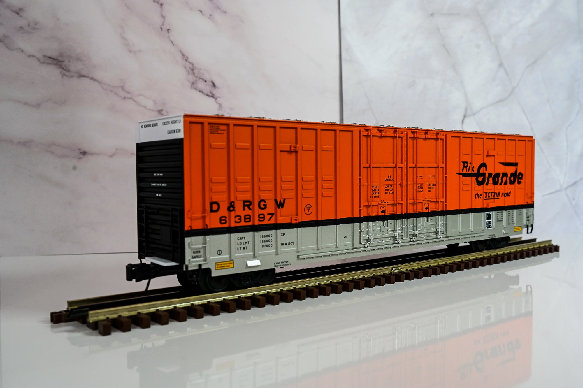 Atlas Rio Grande Berwick 60β Boxcar #63897 | Premier | O Scale