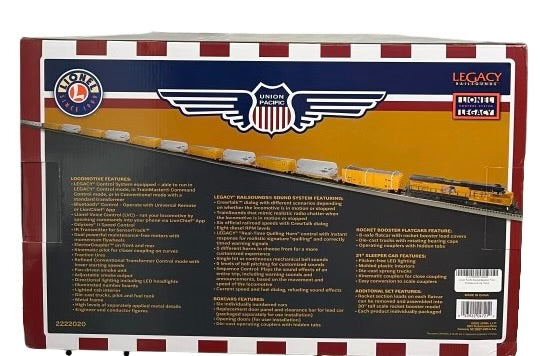 Lionel Union Pacific Rocket Booster Train Set | Legacy ES44AC | O Scale