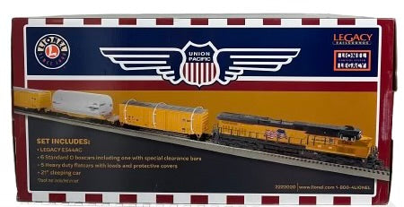 Lionel Union Pacific Rocket Booster Train Set | Legacy ES44AC | O Scale