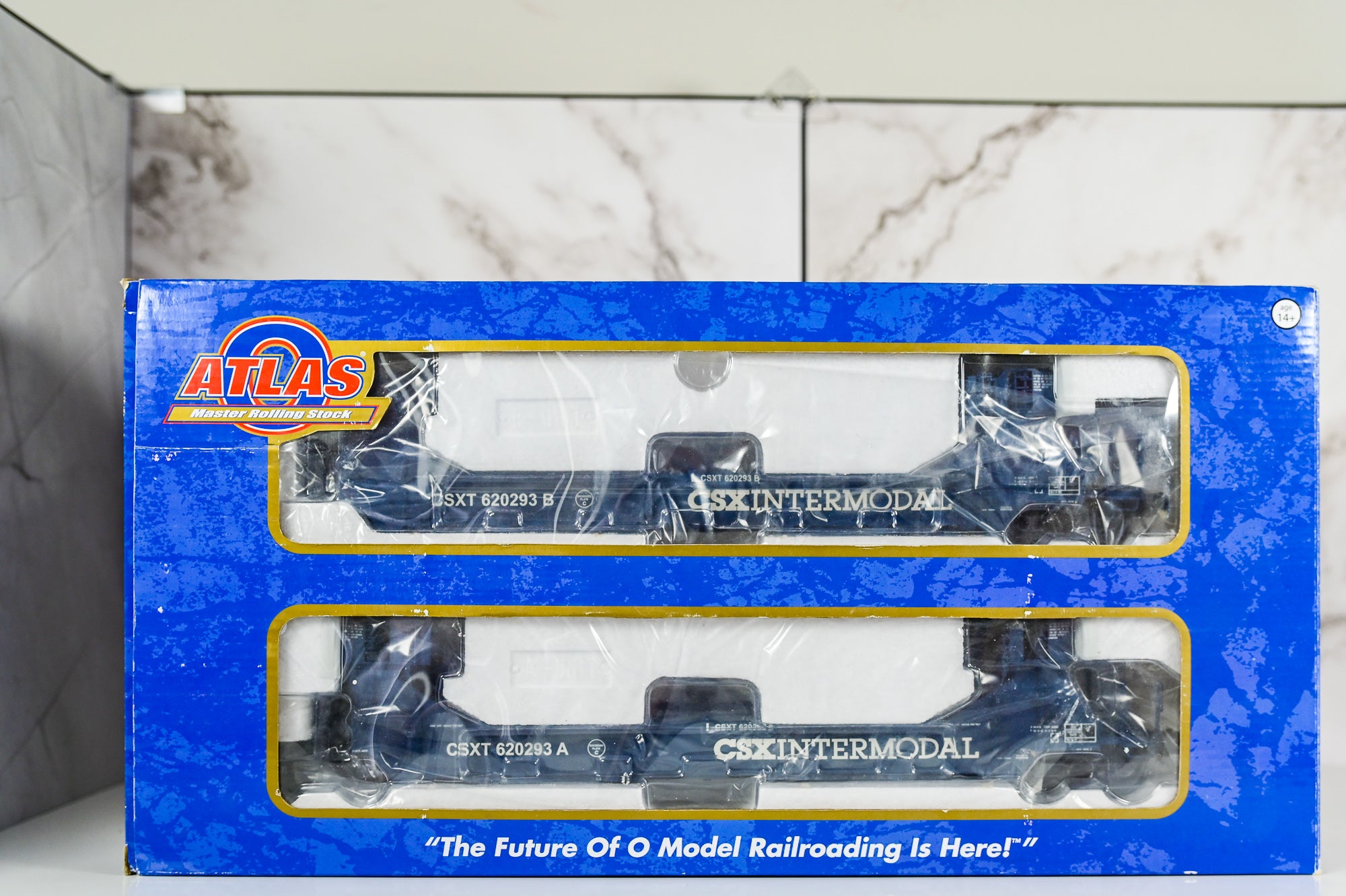 Atlas CSX Gunderson Stack Car 5-Pack | Master Line | O Scale