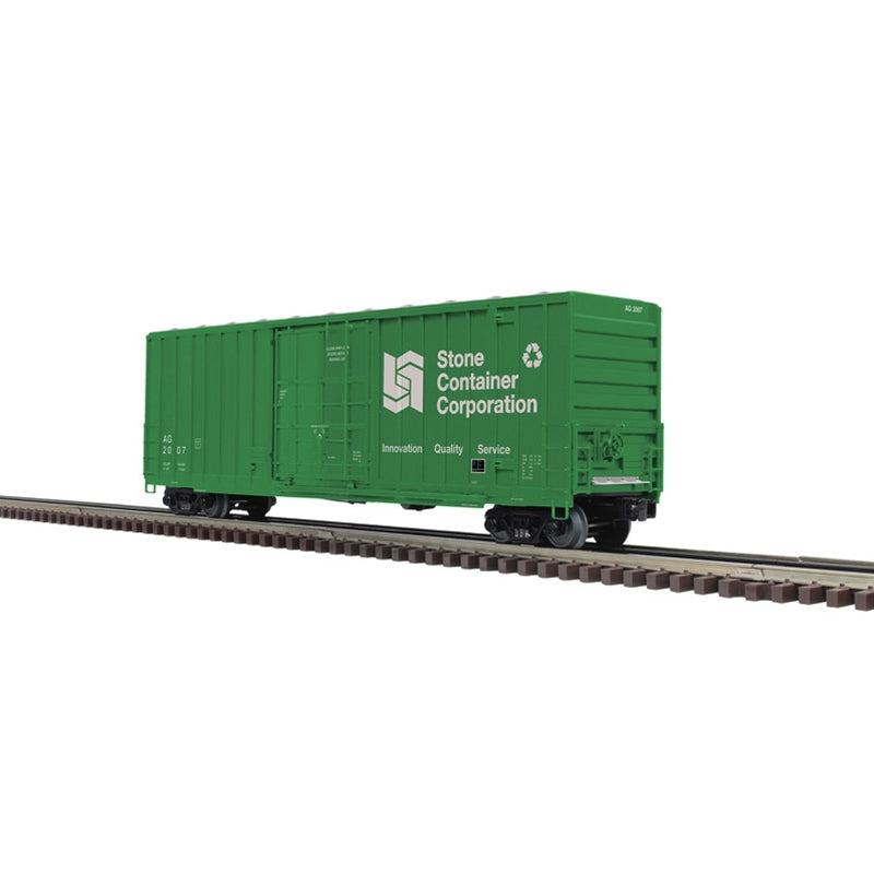 Atlas O Premier 50' GUNDERSON HIGH CUBE BOX CAR | Stone Container | O Scale 2018