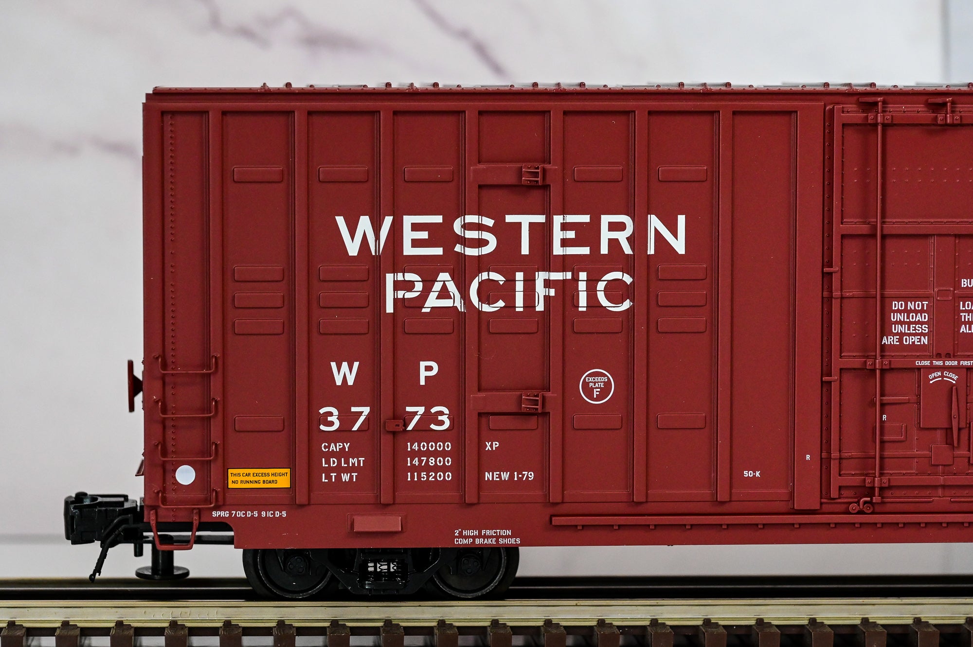 Atlas Western Pacific Berwick 60β Boxcar #3773 | Premier | O Scale